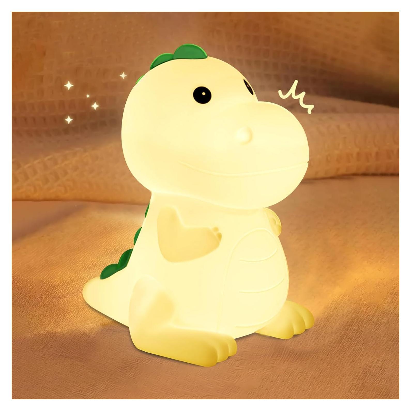 Luz Nocturna Dinosaurio YunLone Recargable 2000mAh 7 Colores