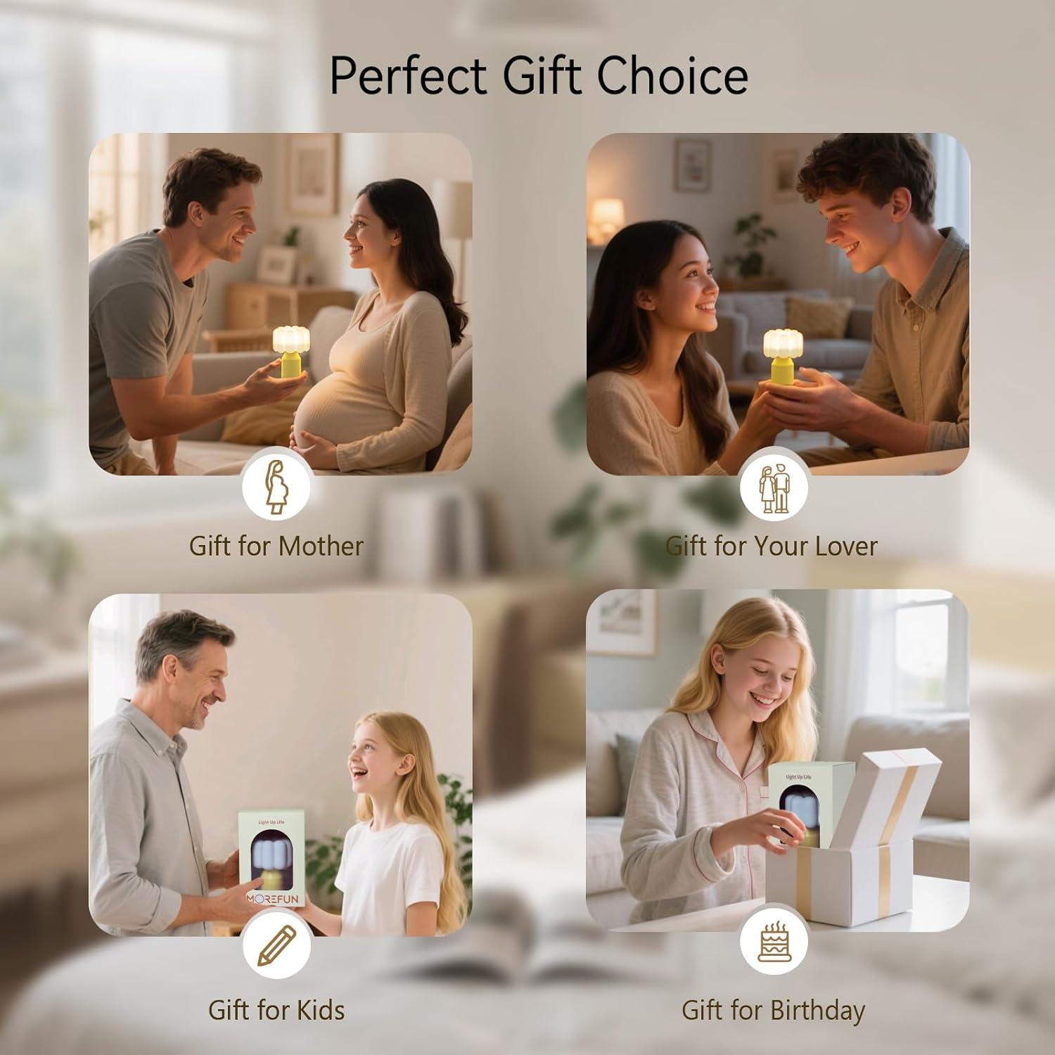 Lámpara Nocturna Regulable Vivilumens USB 30 Min Apagado Automático