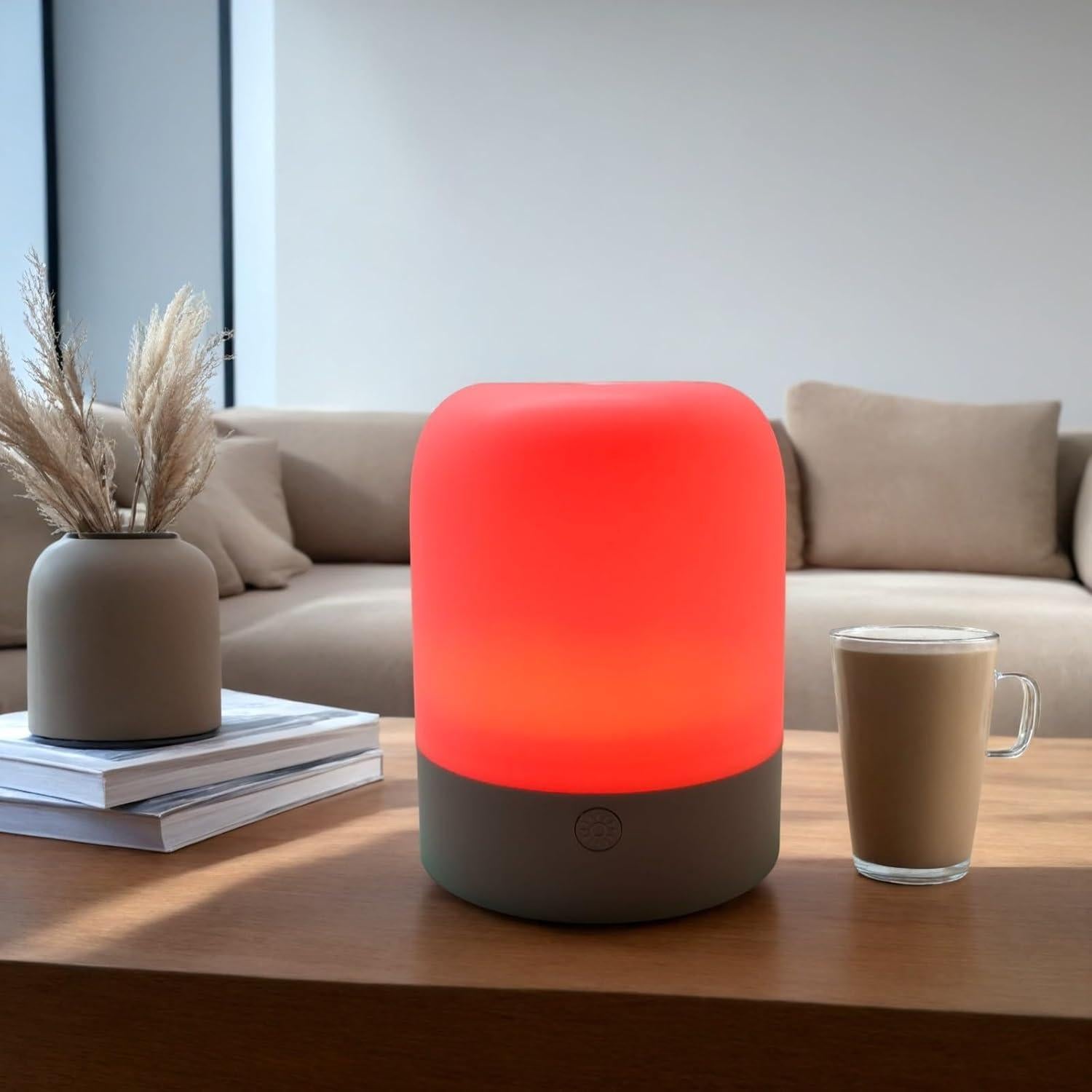 Luz Nocturna Táctil XOIDMIVCN 8 Colores Recargable USB