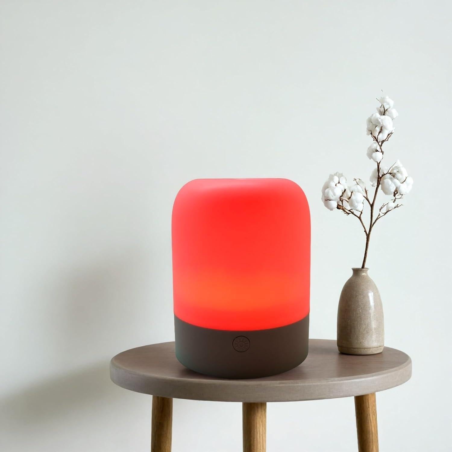 Luz Nocturna Táctil XOIDMIVCN 8 Colores Recargable USB