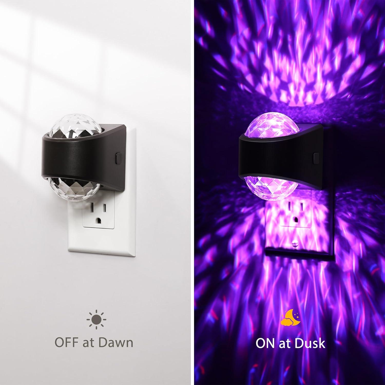 Proyector de Estrellas RGB Briignite 2 Piezas Luz Nocturna