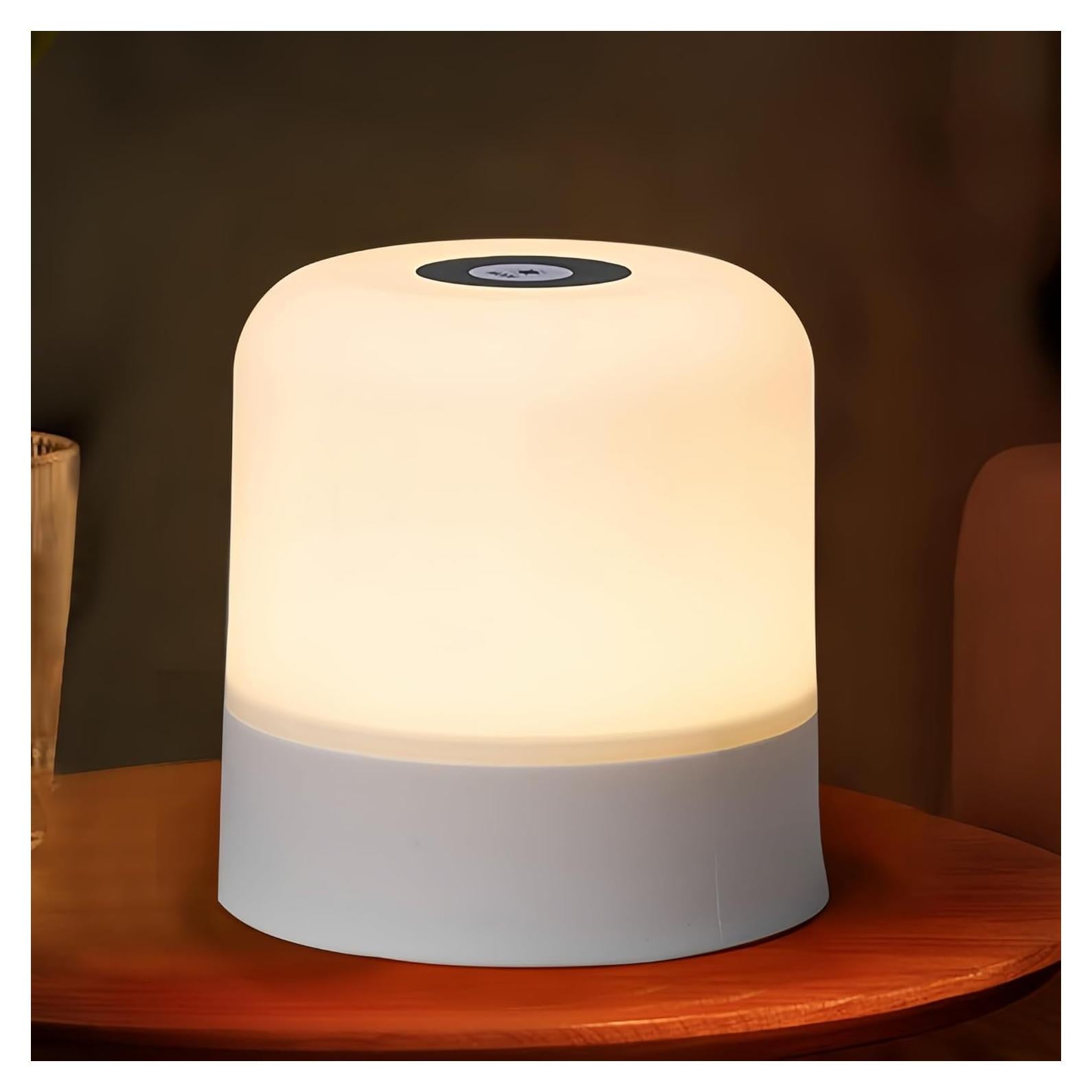 Luz Nocturna Táctil Recargable Cravonel 2400mAh 3 Colores