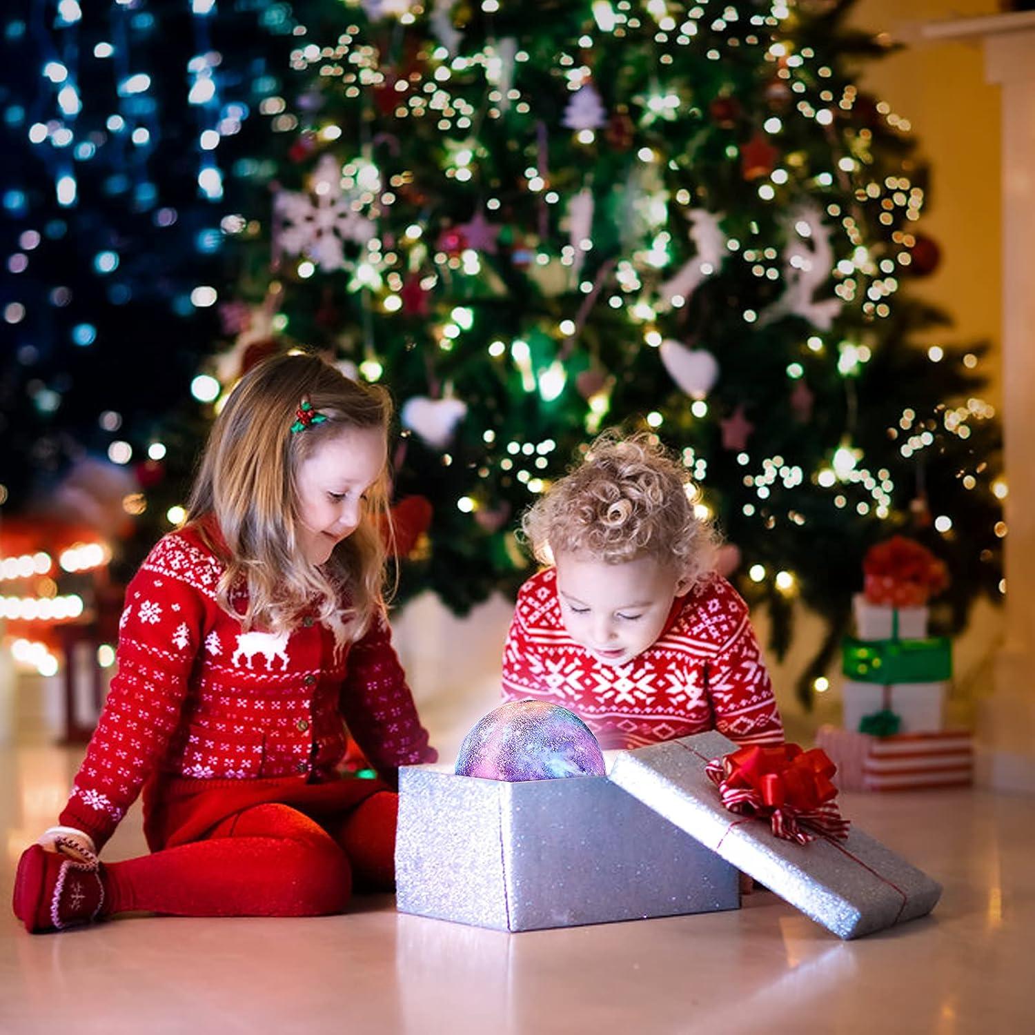 Lámpara Nocturna LED GDPETS Luna 12.2 cm 16 Colores Control Remoto