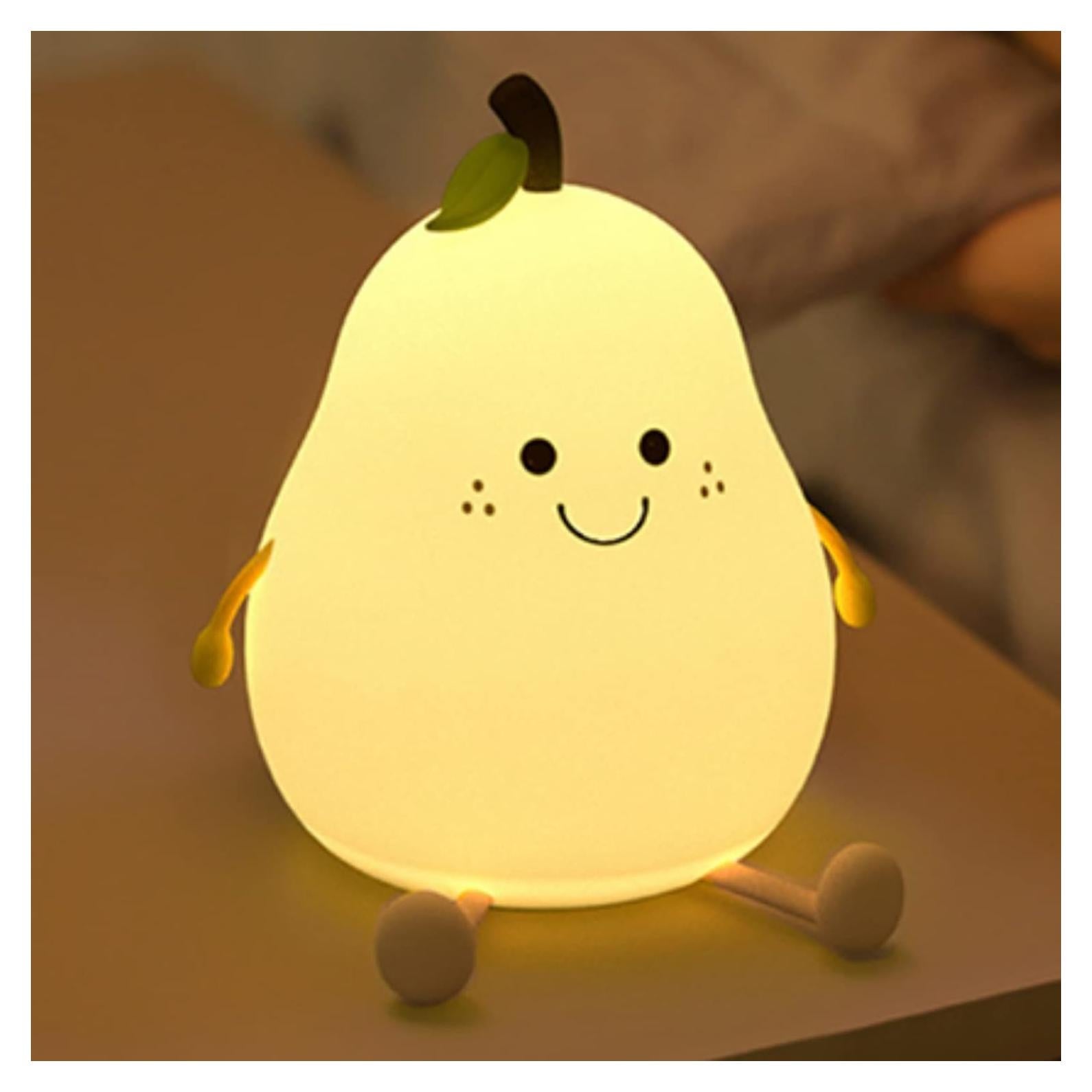 Lámpara Nocturna USB Recargable LVOERTUIG Pera Multicolor 14x12 cm