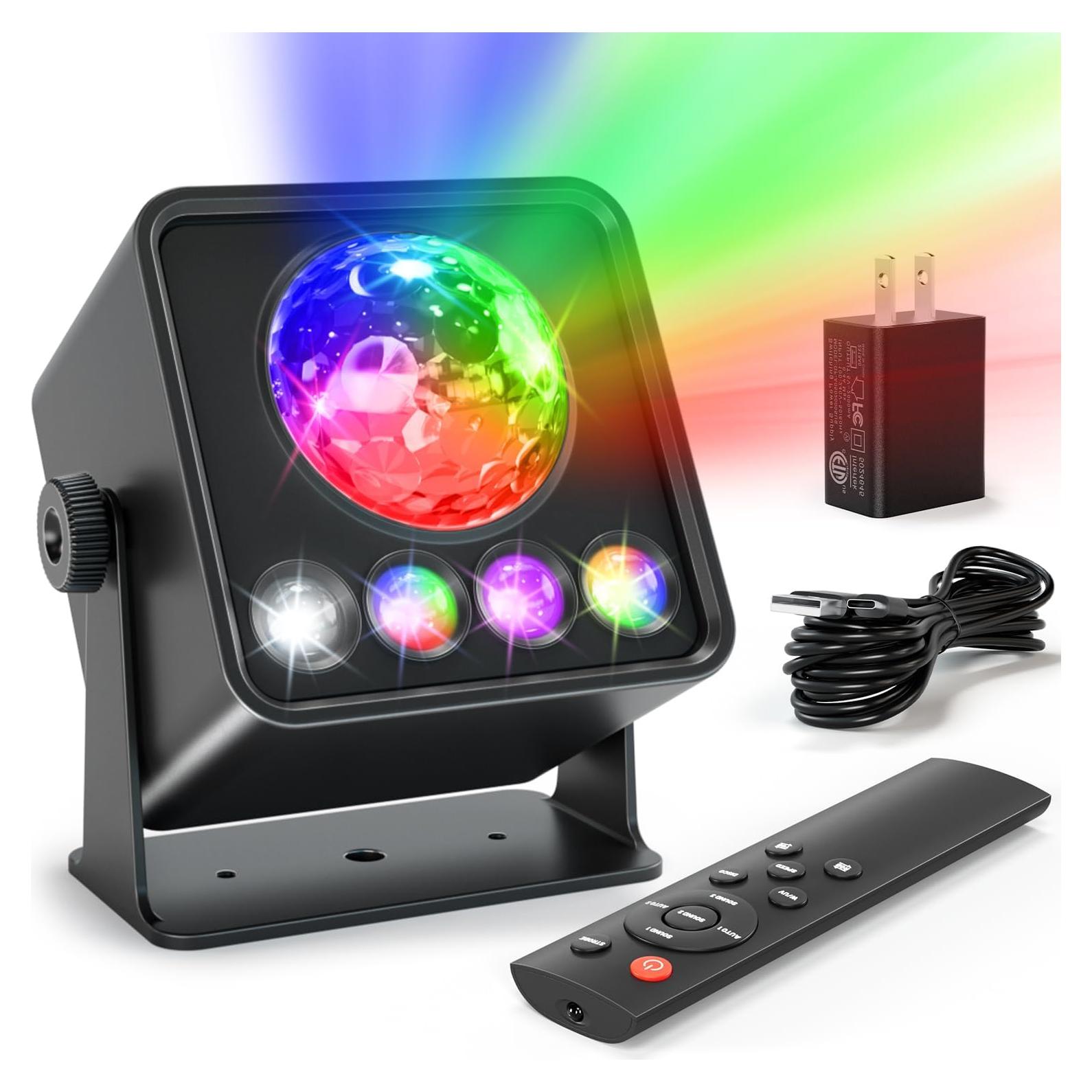 Luz de Fiesta LED Proyector RGB UV Shenzhen L-12S 16.5cm