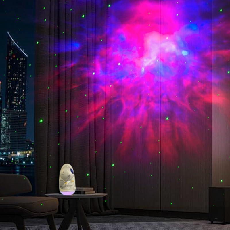 Proyector Galáctico Astronauta Langweisi 3 en 1 con Control Remoto