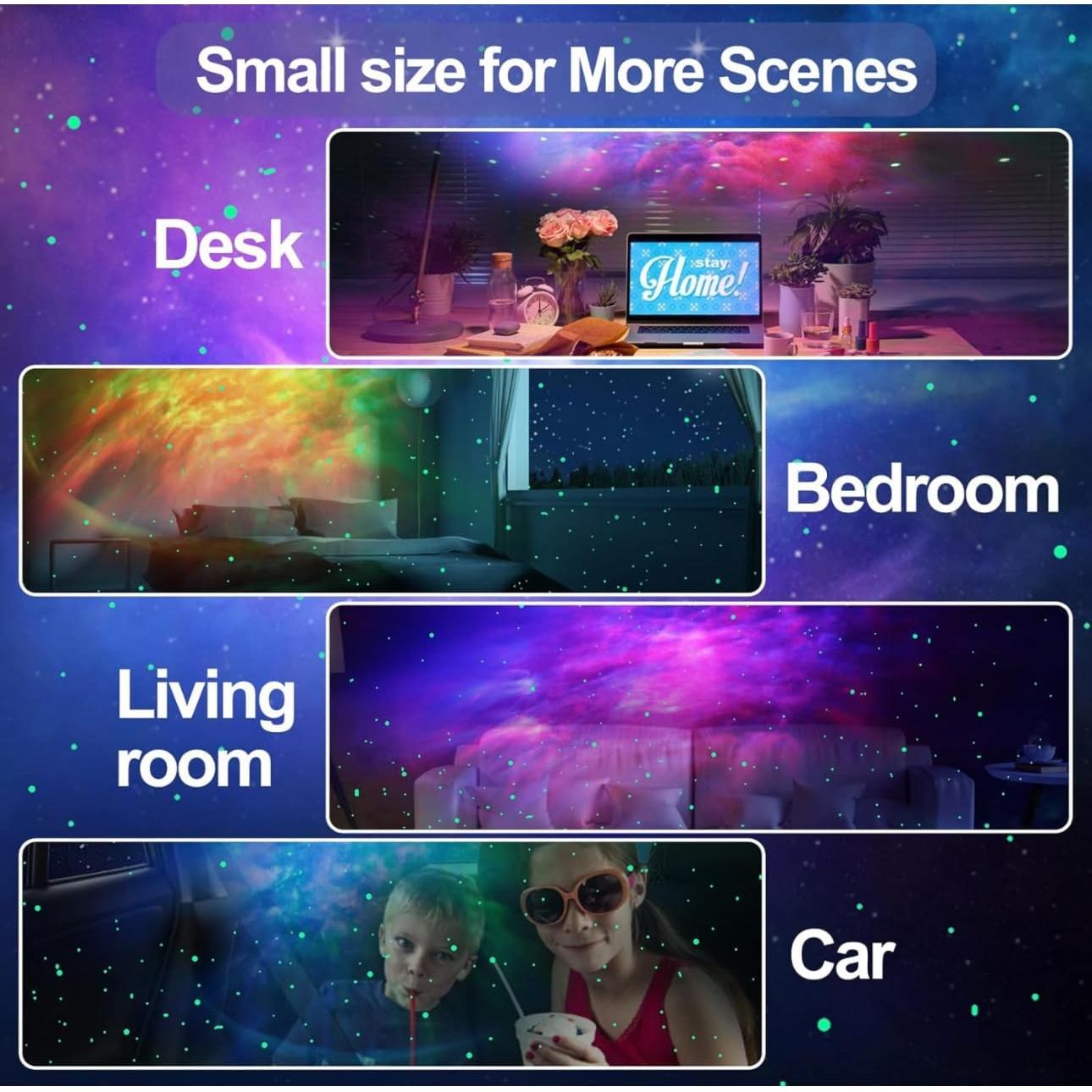 Proyector de Estrellas Galáctico AE con Control Remoto 20cm