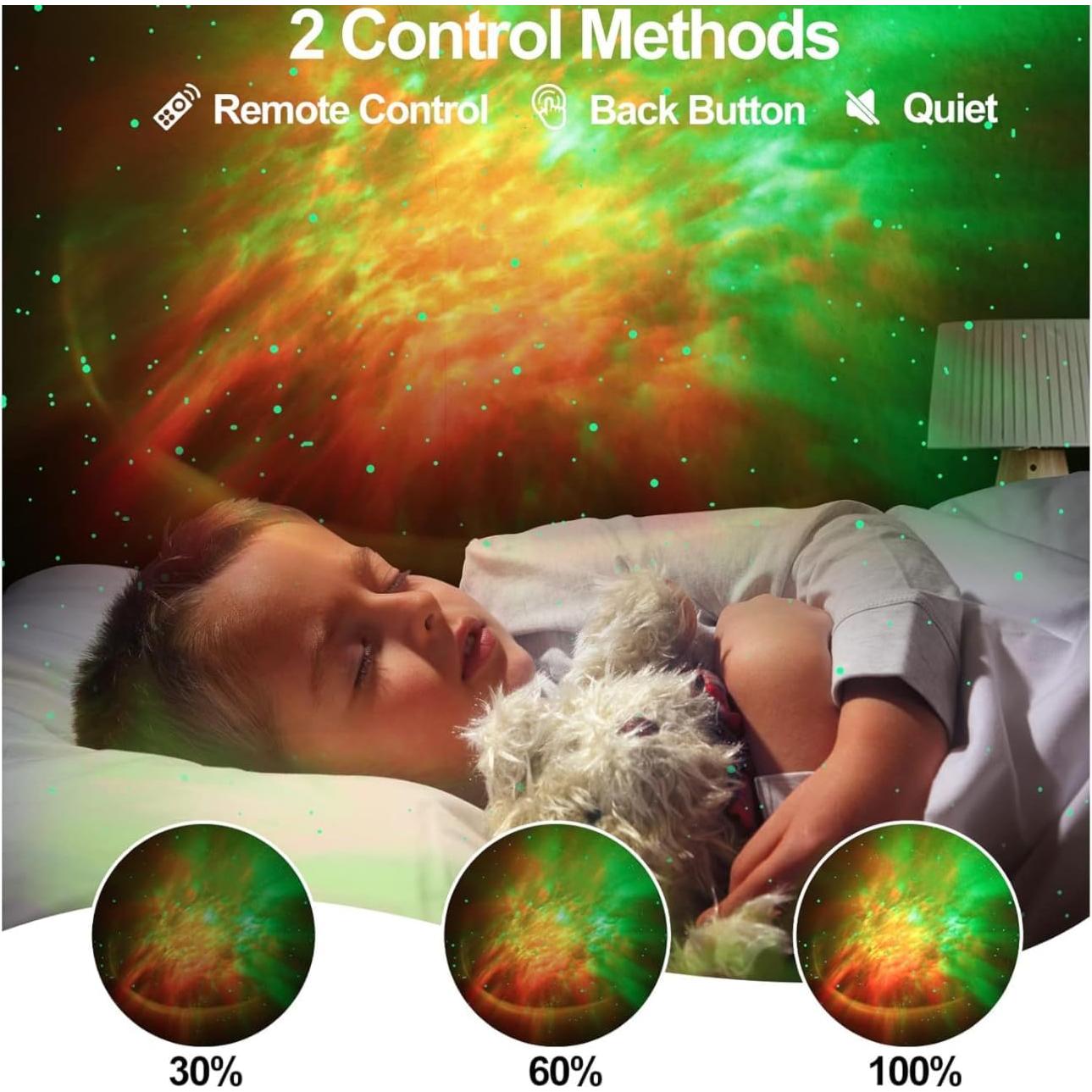 Proyector de Estrellas Galáctico AE con Control Remoto 20cm