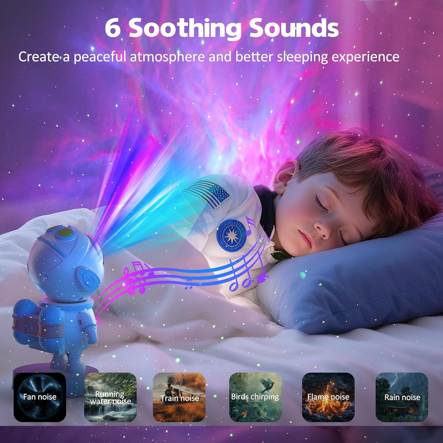 Proyector de Luz Nocturna Astronauta TANTUU LED 16.5cm