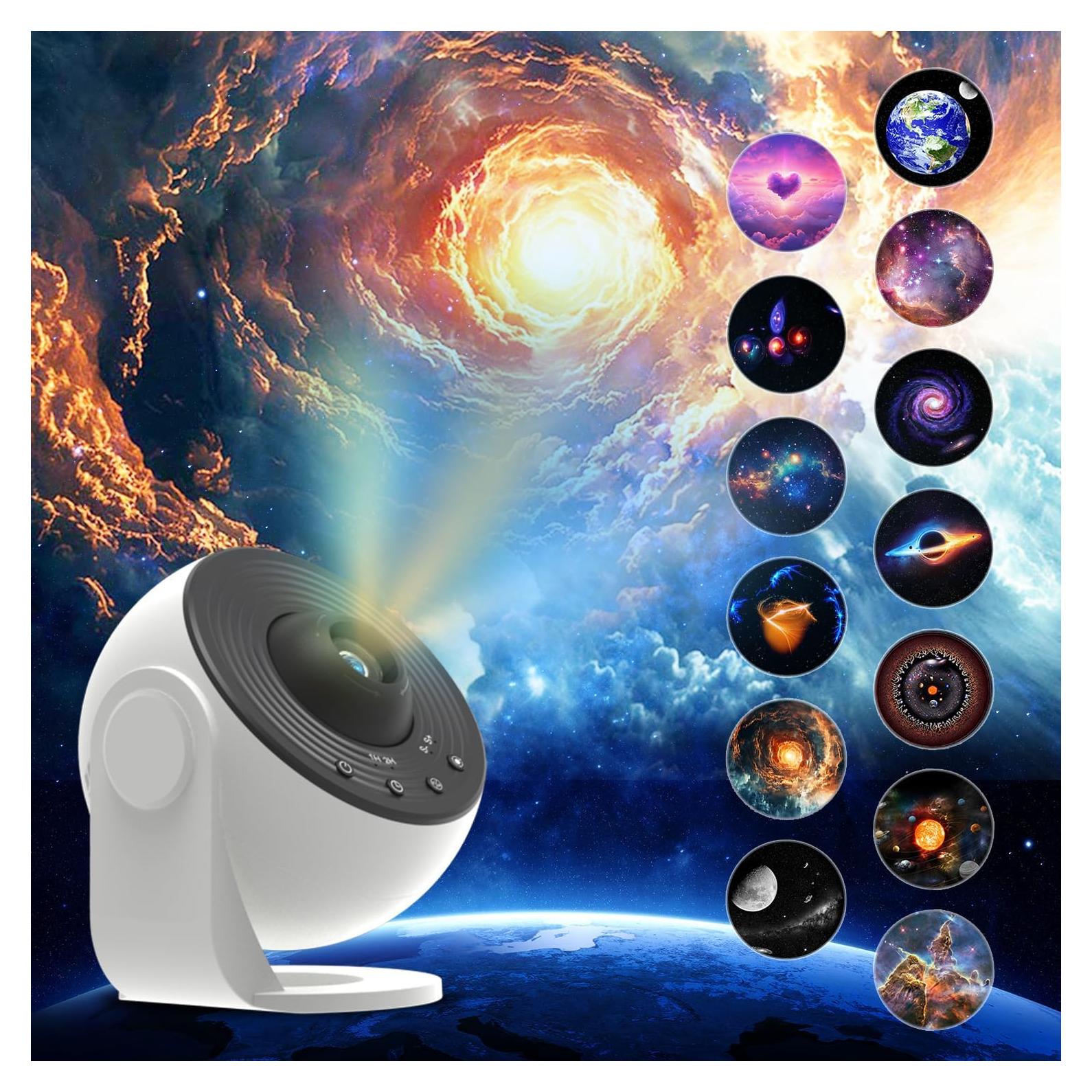 Proyector de Luz Estelar Galaxy LED 13 en 1 para Dormitorio