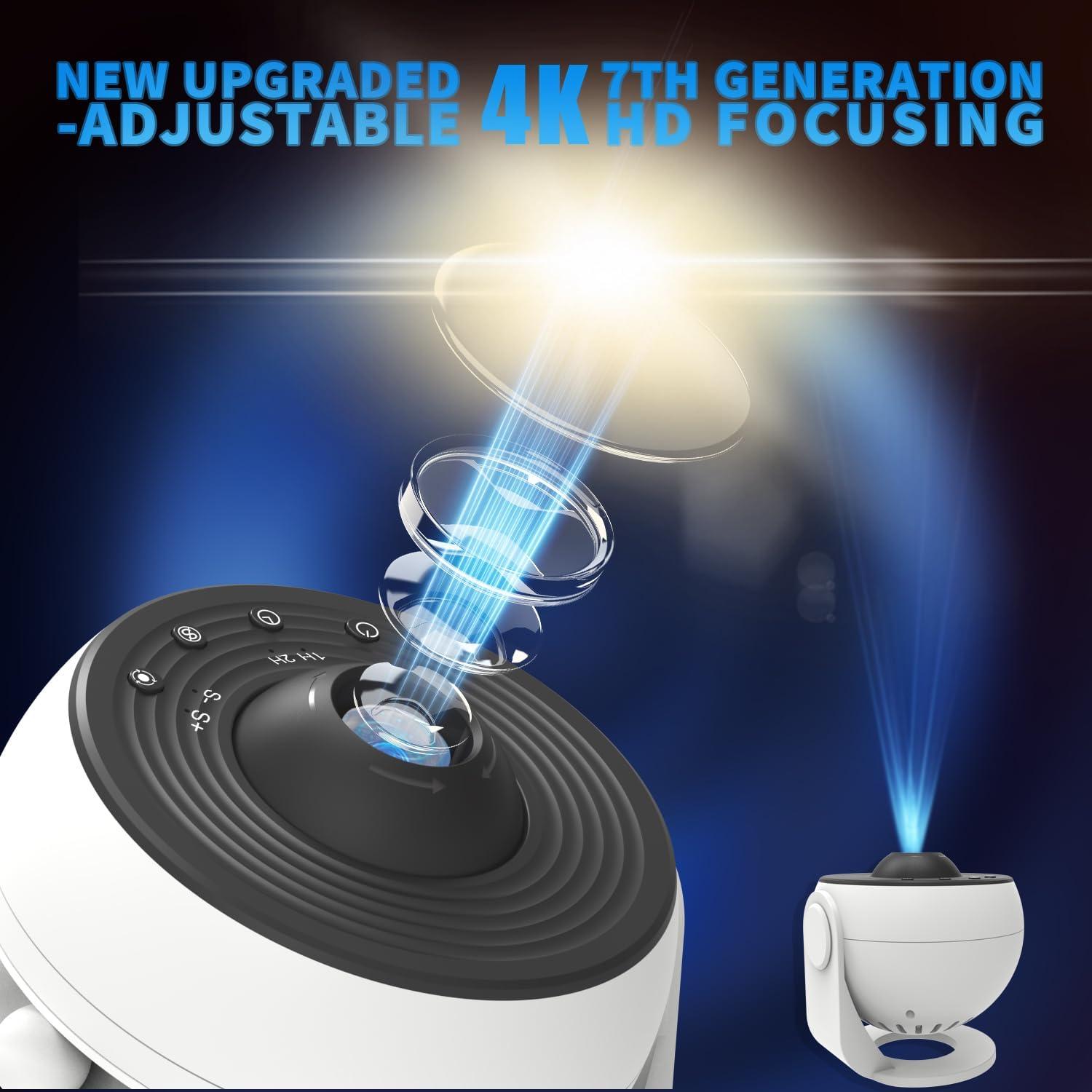 Proyector de Luz Estelar Galaxy LED 13 en 1 para Dormitorio