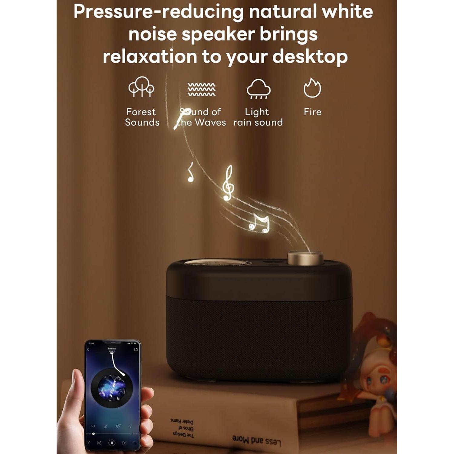 Proyector de Auroras Boreales DARKMOUNT F01 con Bluetooth y Luz LED