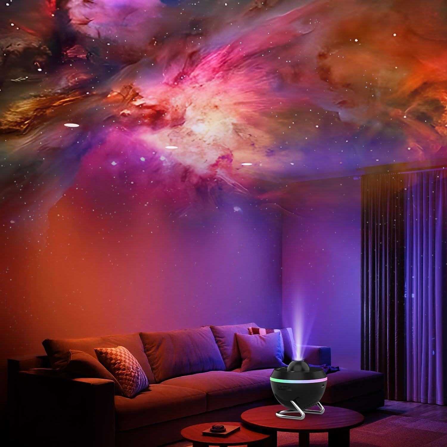 Proyector Planetario LED Galaxy 13 en 1 para Dormitorio