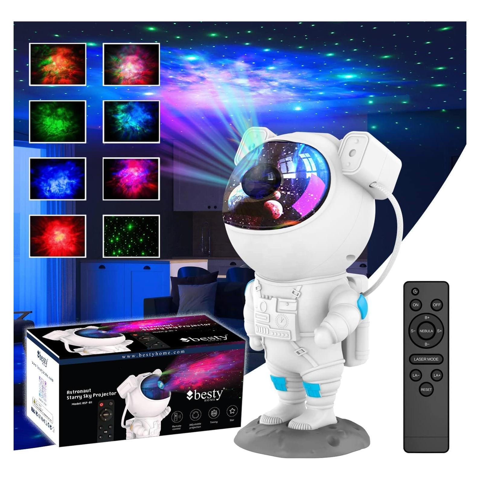 Proyector de Estrellas Astronauta BESTY HOME BMNL7001 30 Modos