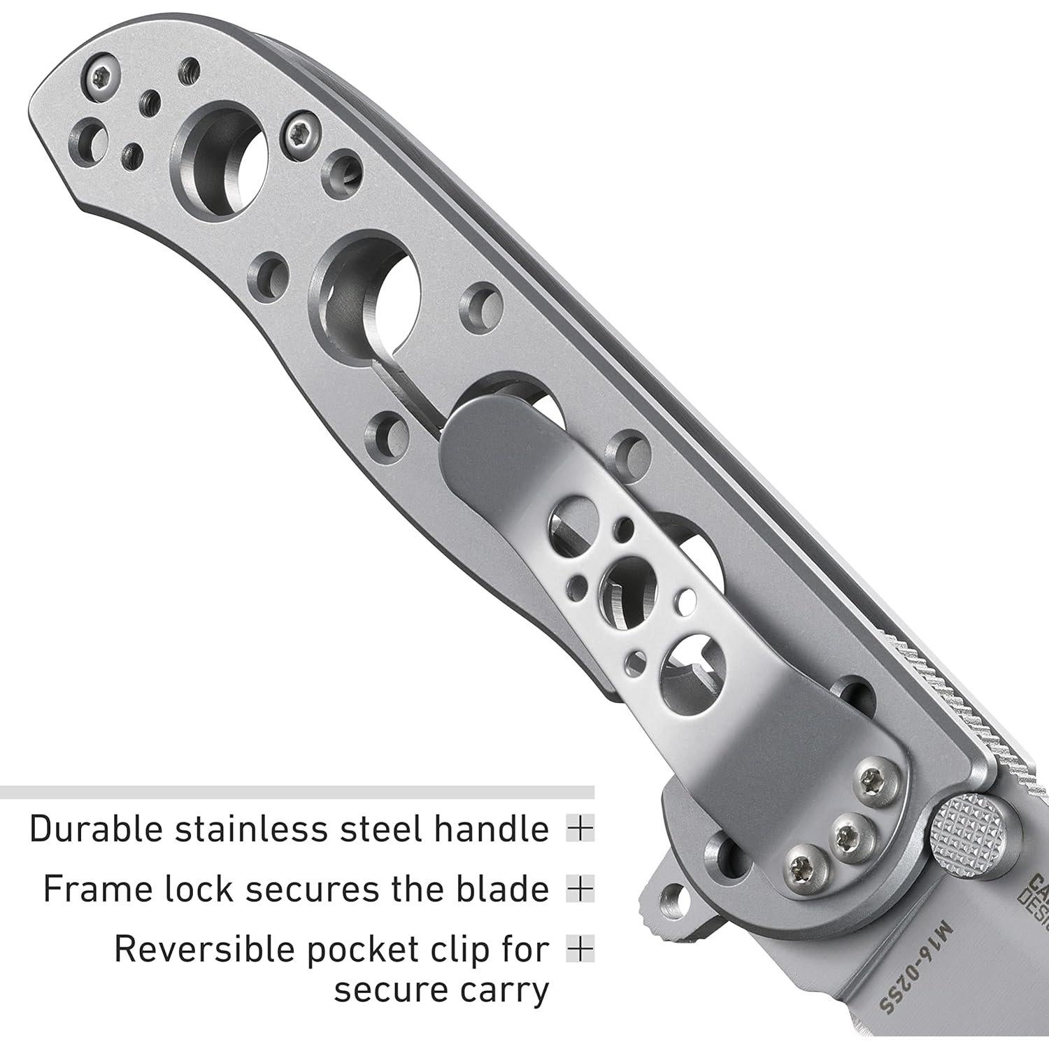 Cuchillo Plegable CRKT M16-02SS Acero Inoxidable 18.68cm