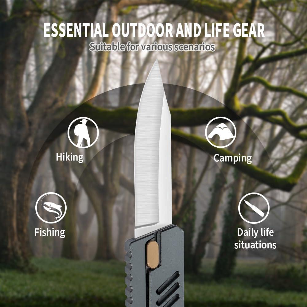 Cuchillo de bolsillo XXOK AX-018 táctico 17.5 cm aluminio gris