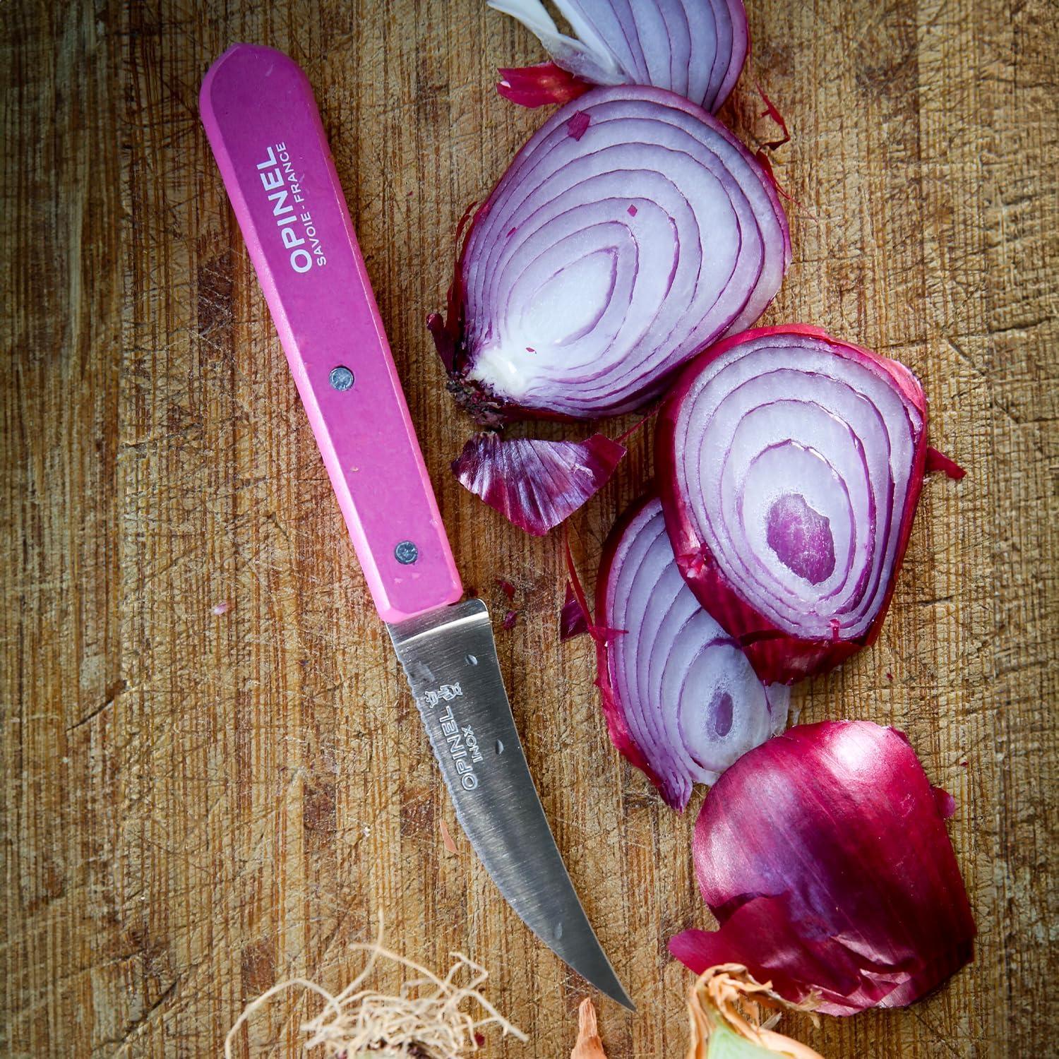 Cuchillo de Verduras OPINEL Essential No.114 7.6cm Verde Oscuro