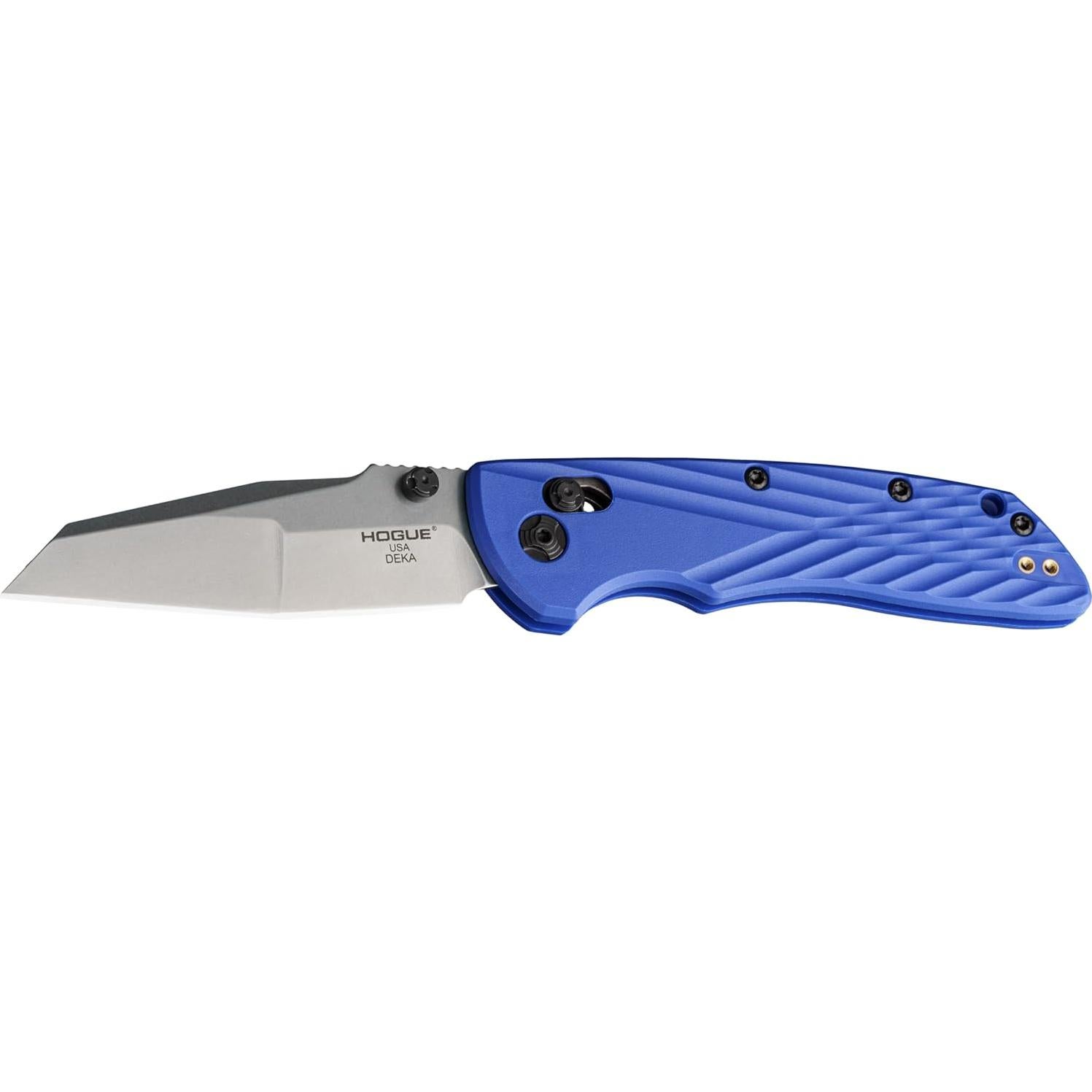 Cuchillo Plegable Hogue Deka 3.25" CPM MagnaCut Azul