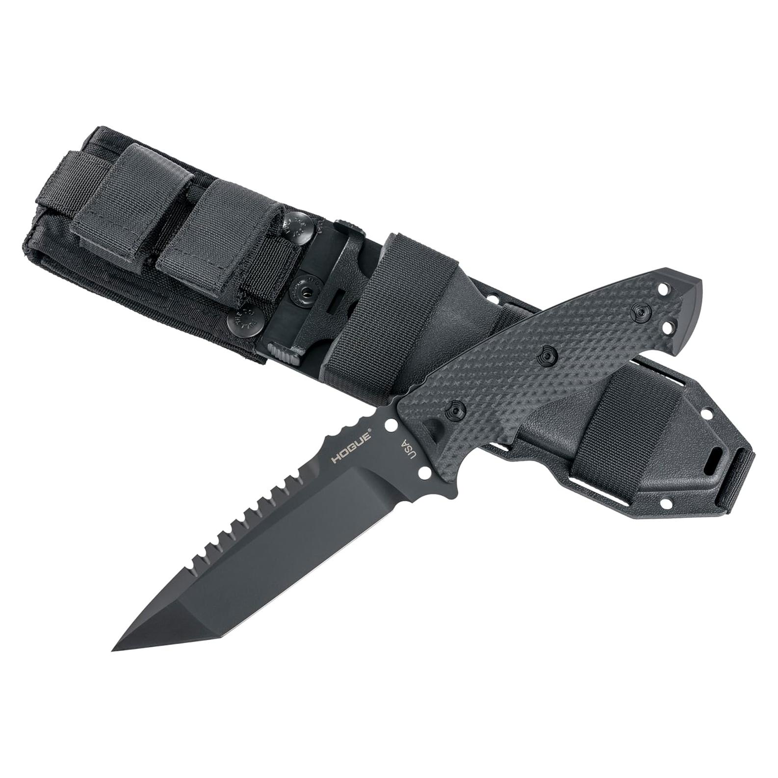 Cuchillo de Combate Hogue EX-F01 Tanto 13.97 cm Acero A2 Negro