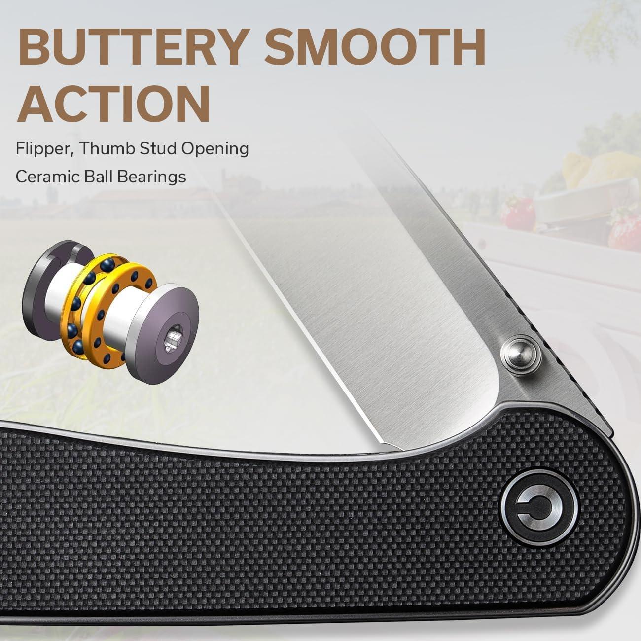 Cuchillo Plegable CIVIVI Elementum G10 7.54 cm EDC