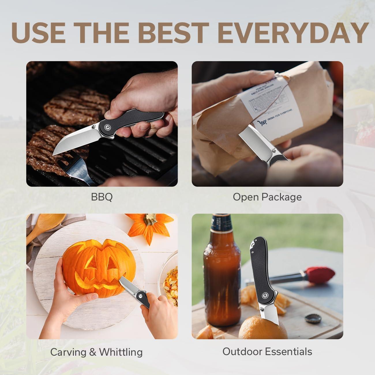 Cuchillo Plegable CIVIVI Elementum G10 7.54 cm EDC