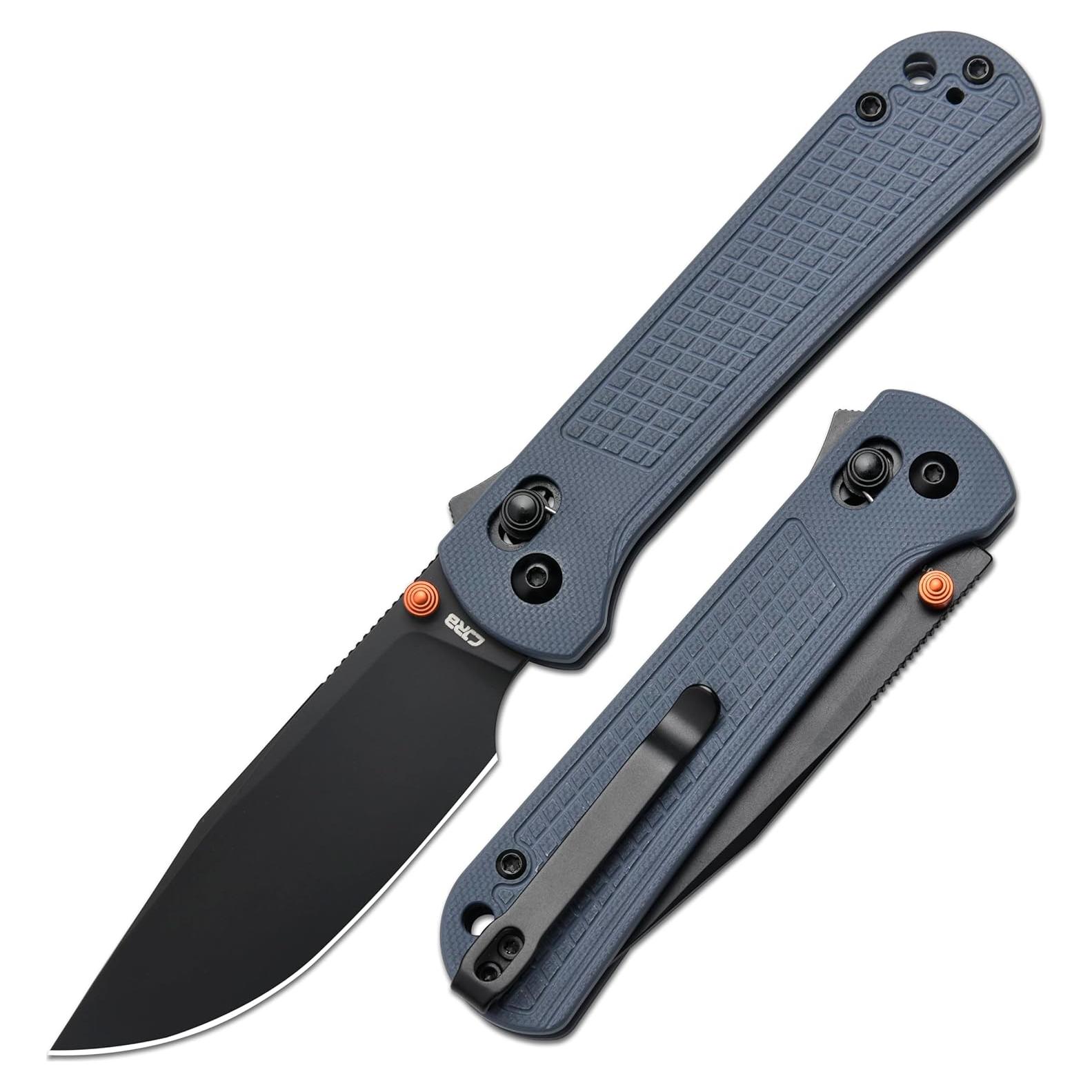Cuchillo Plegable CJRB Bolt 3.25" Acero AR-RPM9 Mango G10 Azul