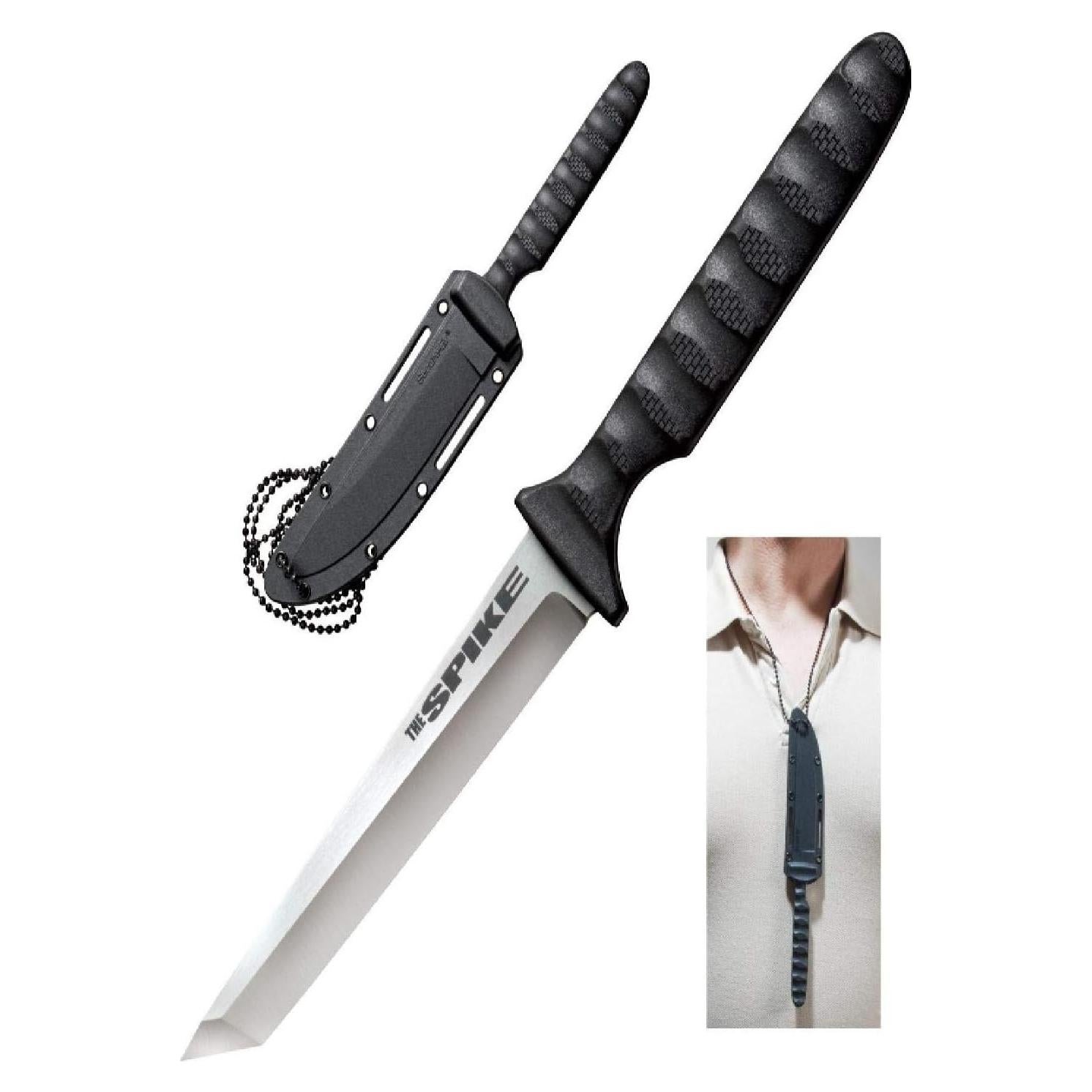 Cuchillo de Cuello Spike Cold Steel CS53NCTZ 20.32 cm Acero