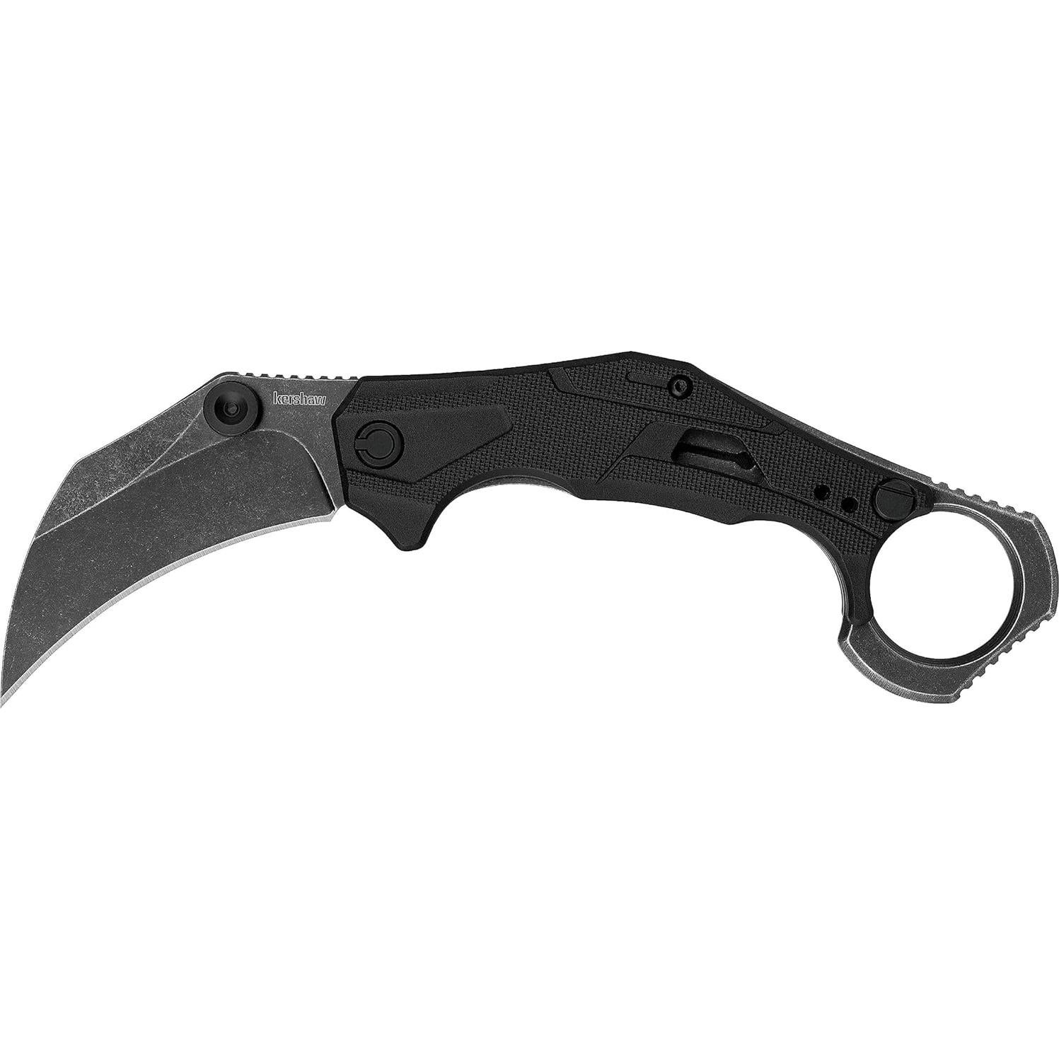 Cuchillo Plegable Kershaw Outlier Karambit 6.6 cm Blackwash