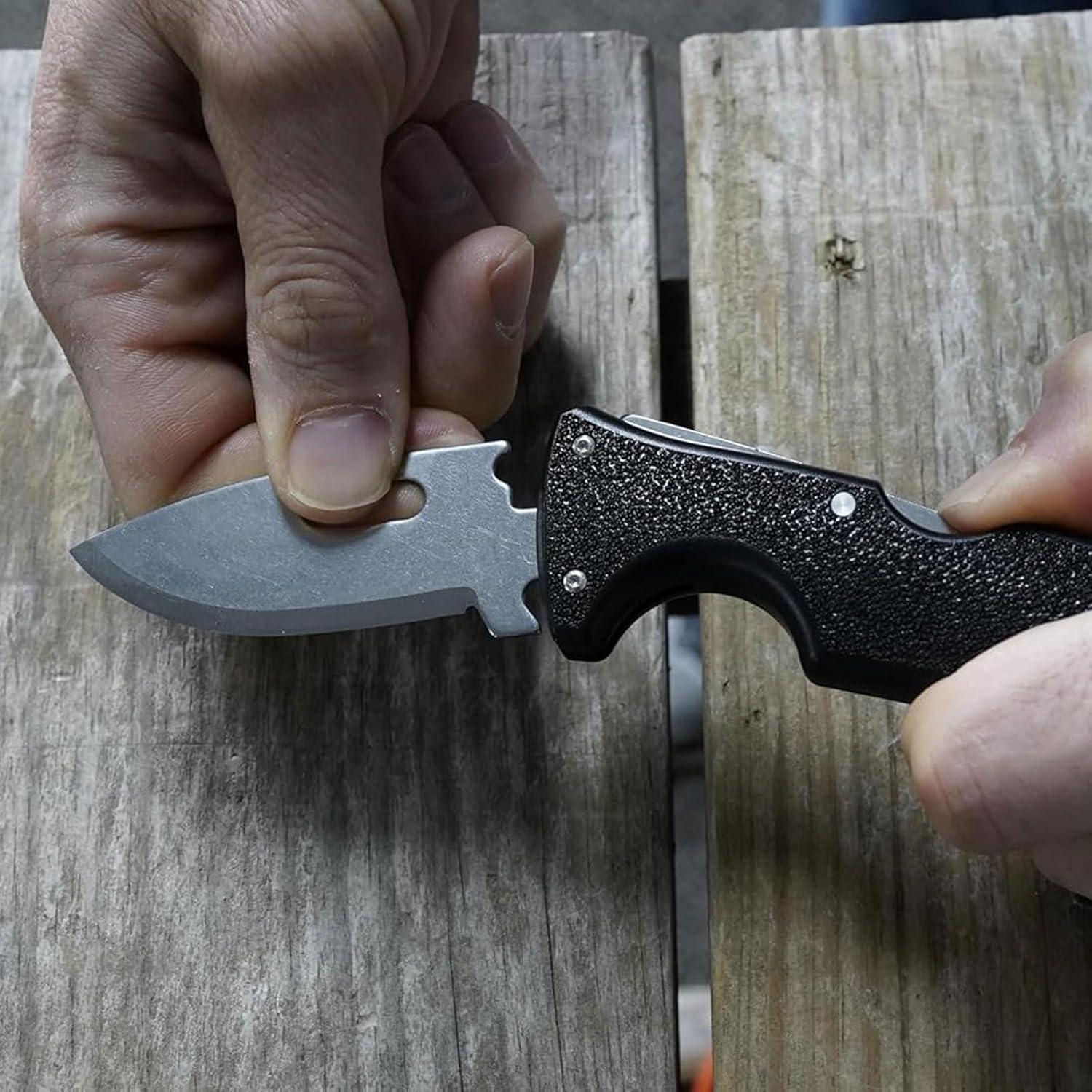 Cuchillo de Hoja Fija Cold Steel Click-N-Cut 16.51 cm