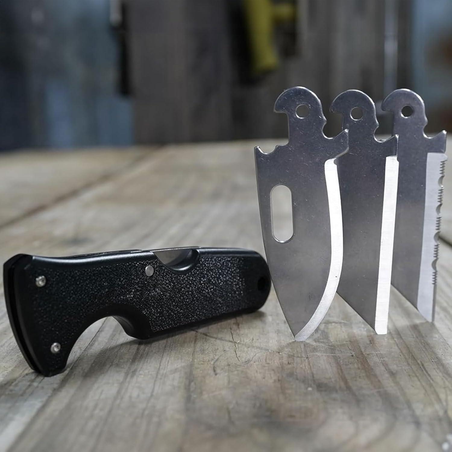 Cuchillo de Hoja Fija Cold Steel Click-N-Cut 16.51 cm