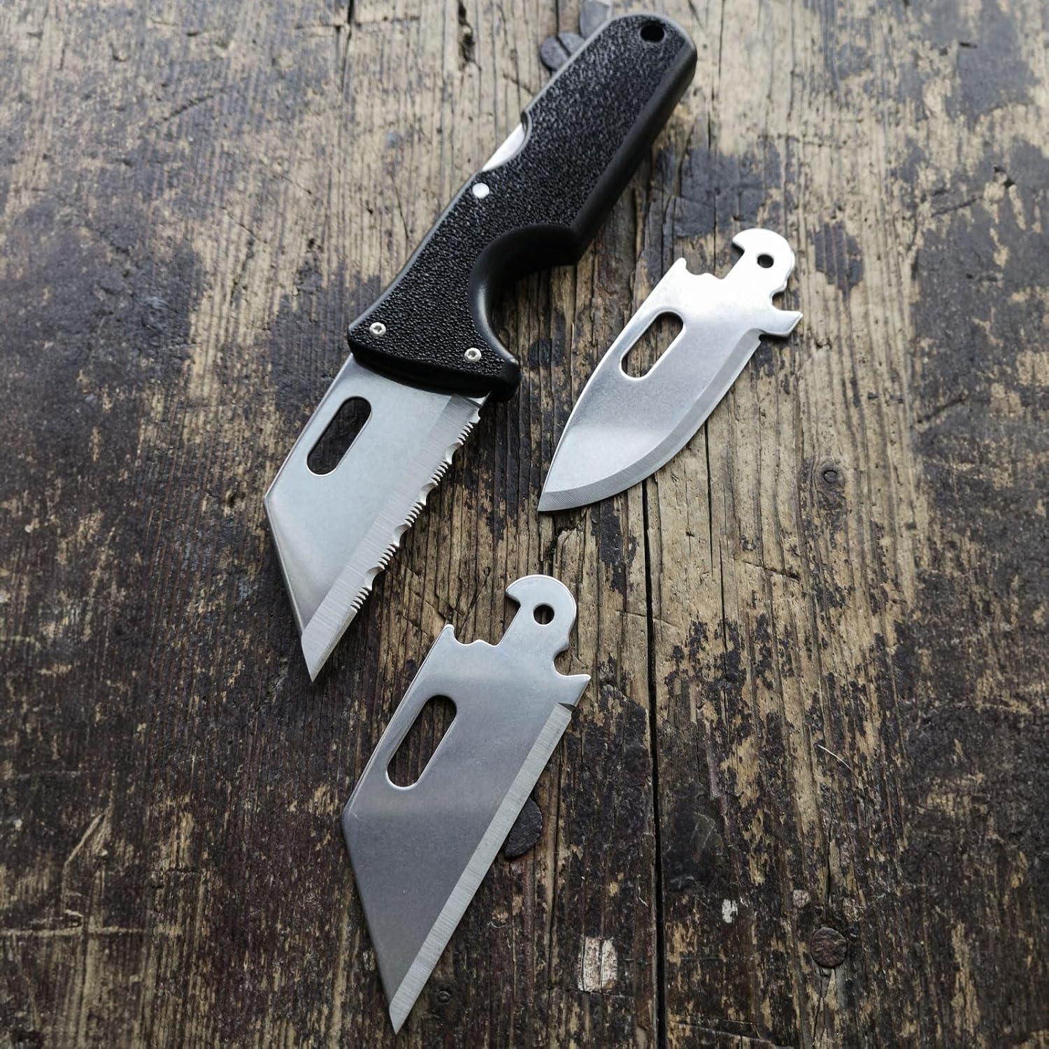 Cuchillo de Hoja Fija Cold Steel Click-N-Cut 16.51 cm