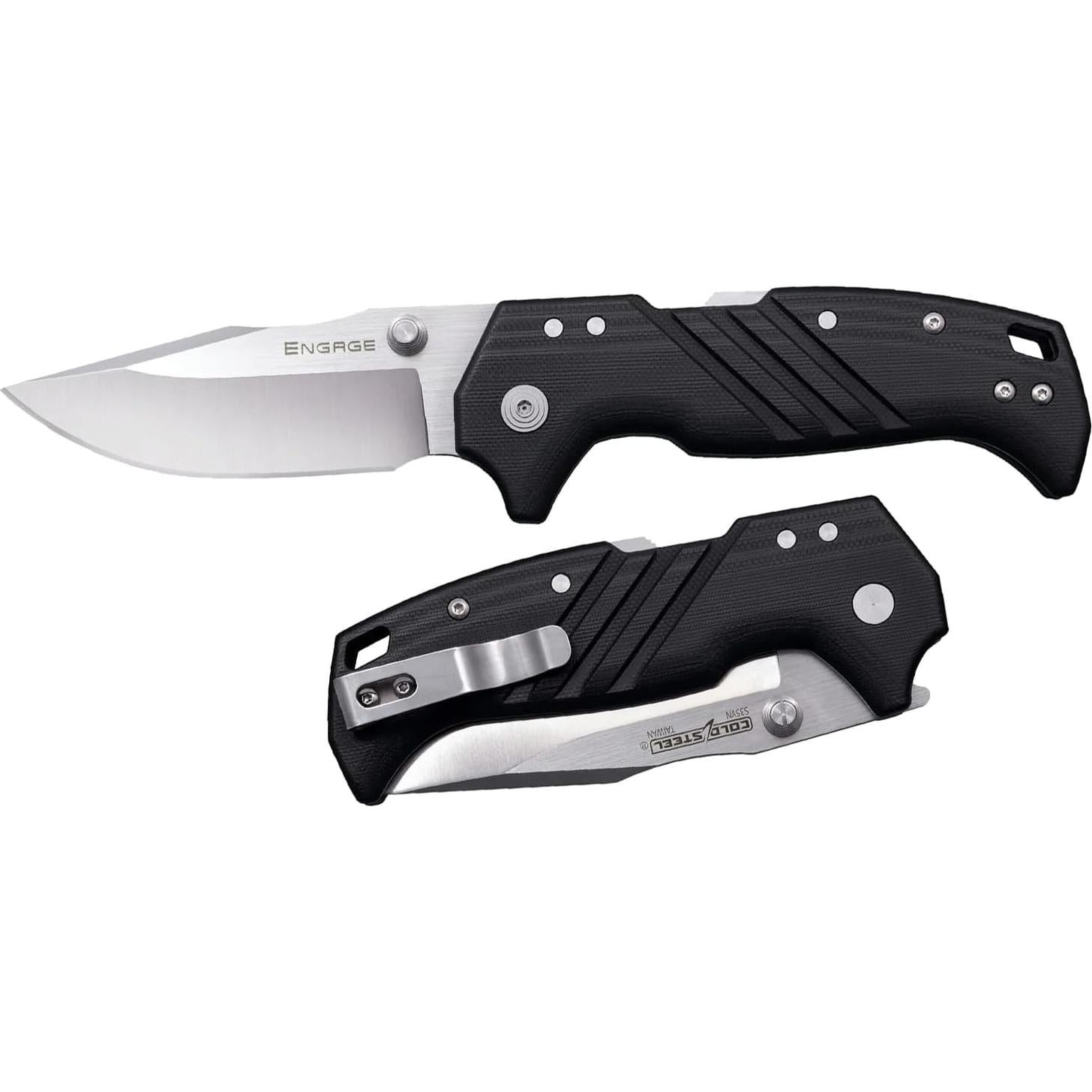 Cuchillo Plegable Cold Steel Engage 3" S35VN Mango G-10