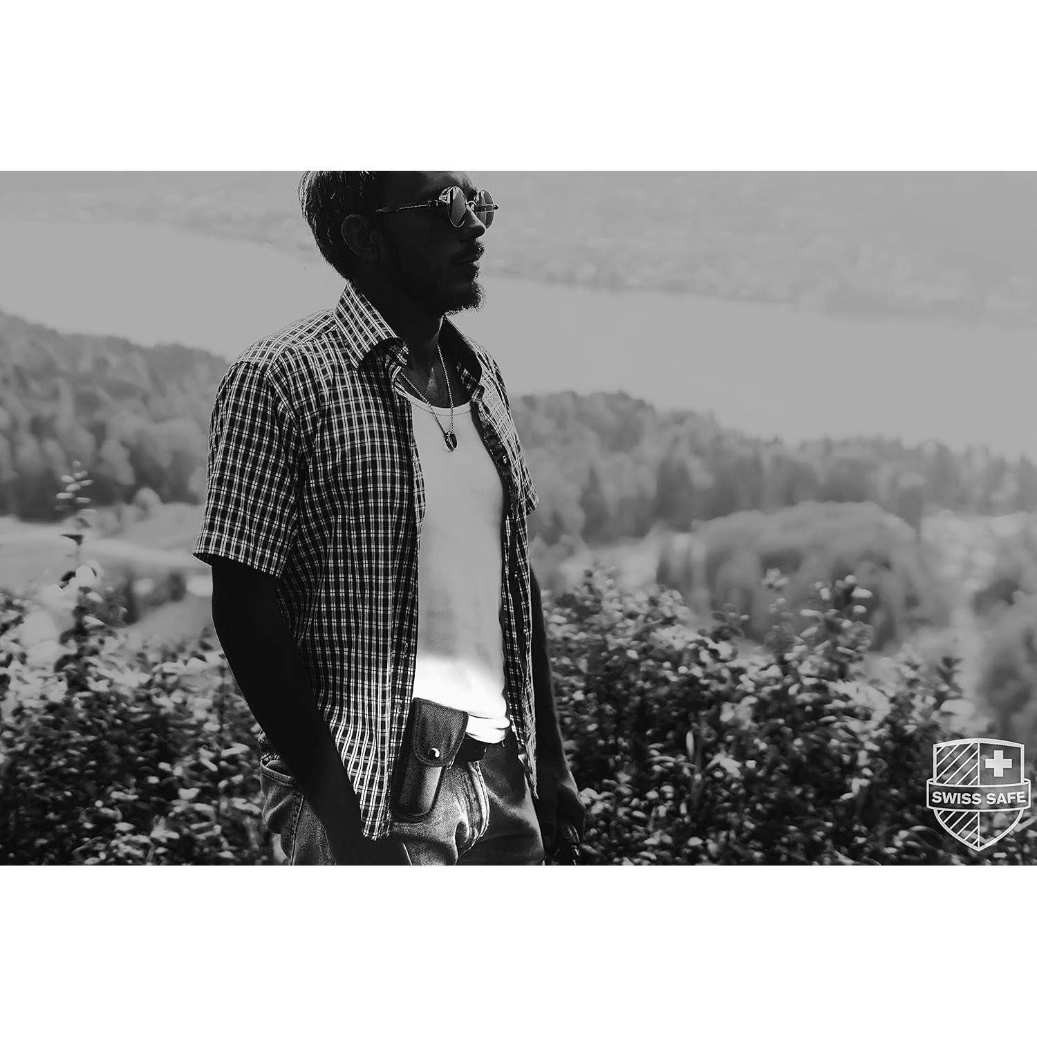 Funda Táctica Universal Swiss Safe para Cuchillo Plegable 12.7 cm