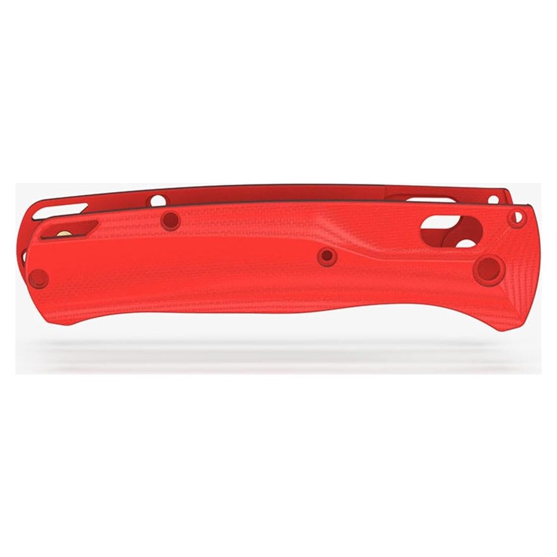 Escalas G-10 Flytanium Crossfade para cuchillo Benchmade Bugout 535 Rojo