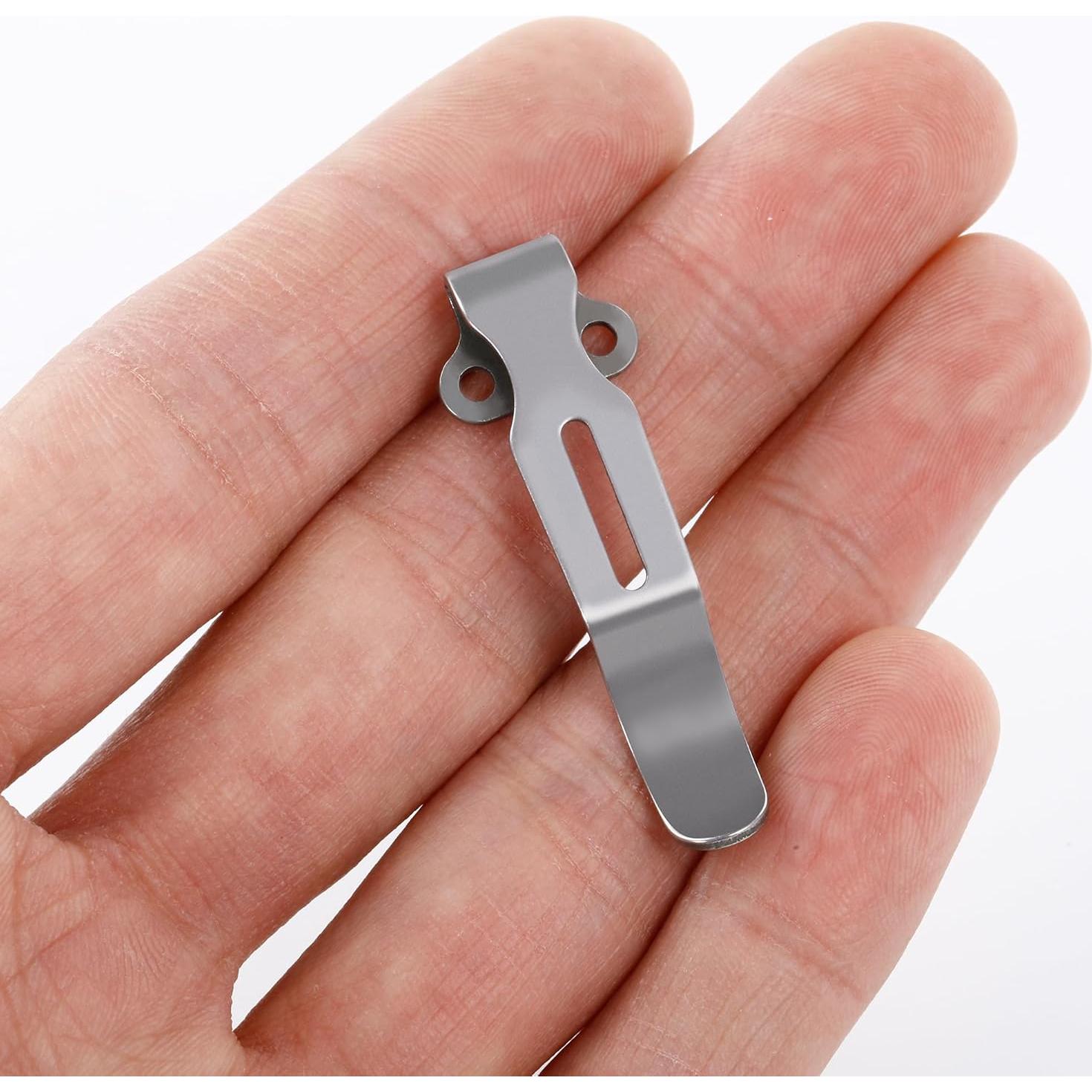 Kit de Tornillos y Ejes de Titanio Qtcial 13 Piezas para Cuchillos