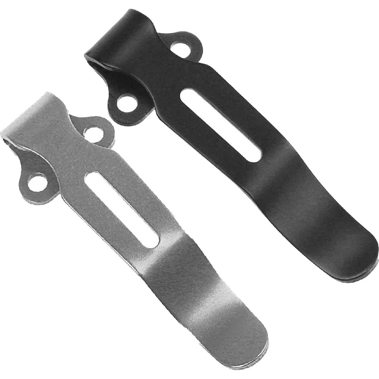 4 Clips de bolsillo de acero inoxidable hiSpkNix para Benchmade Bugout 535