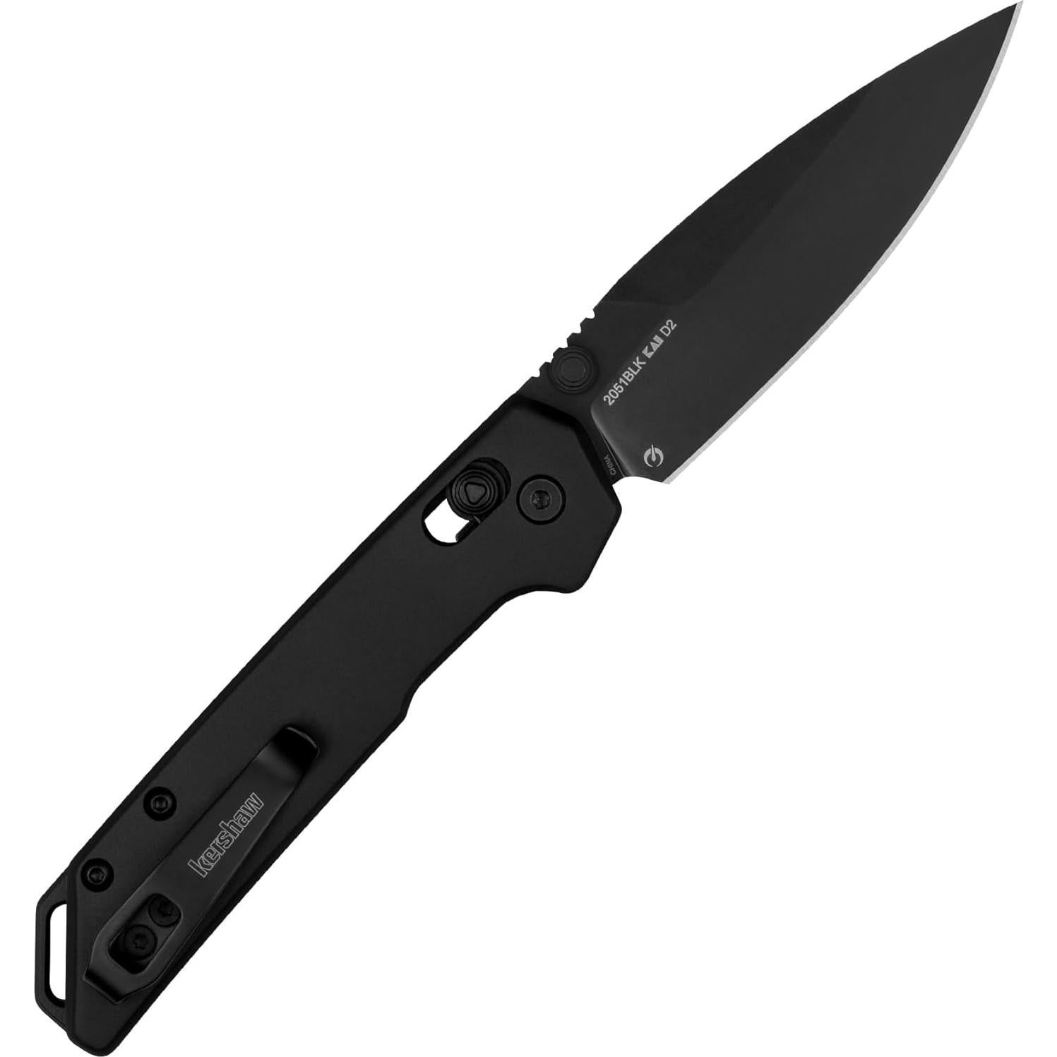 Cuchillo de bolsillo Kershaw Mini Iridium, acero D2 7.62 cm