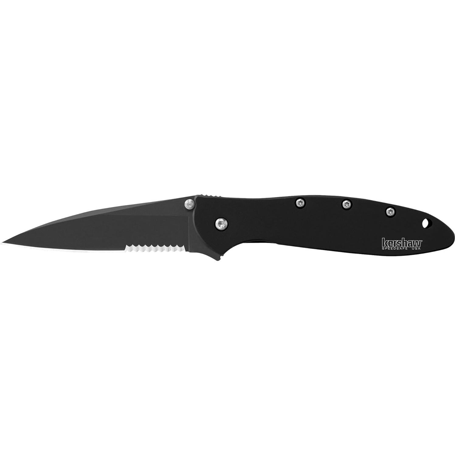 Cuchillo de bolsillo Kershaw Leek 3" acero inoxidable 14C28N