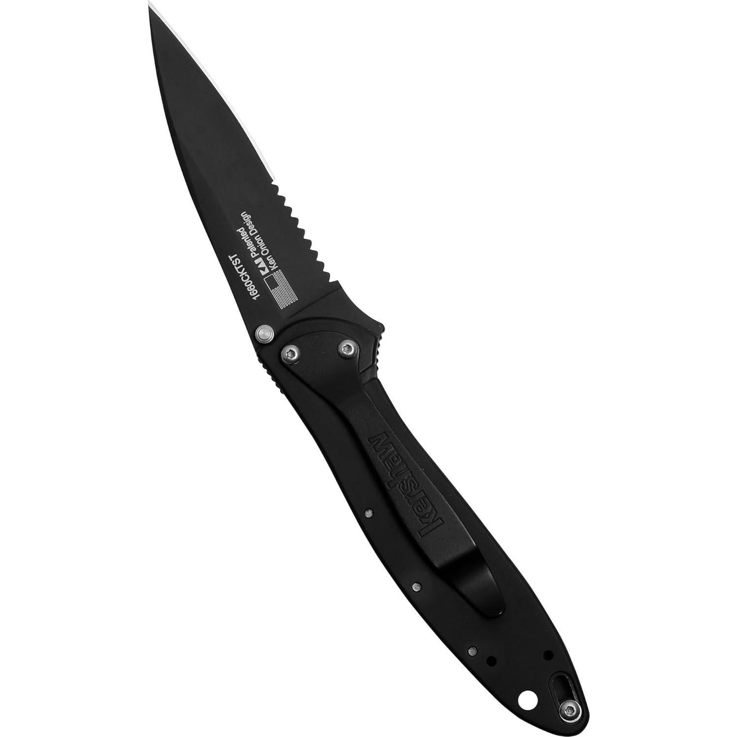 Cuchillo de bolsillo Kershaw Leek 3" acero inoxidable 14C28N