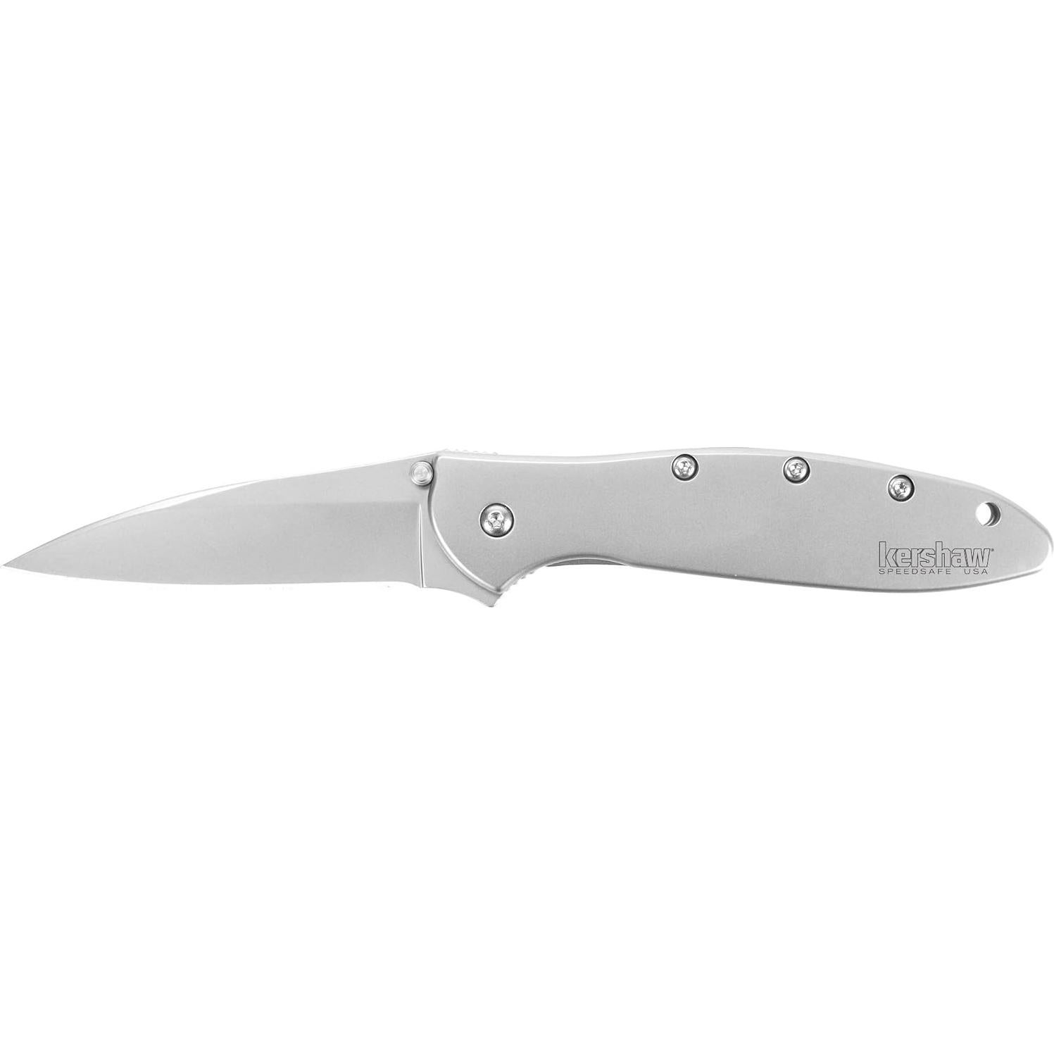 Cuchillo de bolsillo Kershaw Leek 3" acero inoxidable 14C28N