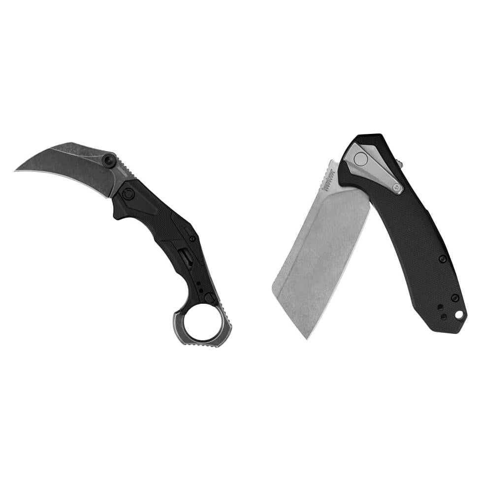 Cuchillo Plegable Kershaw Outlier y Bracket, Hoja 8.6 cm