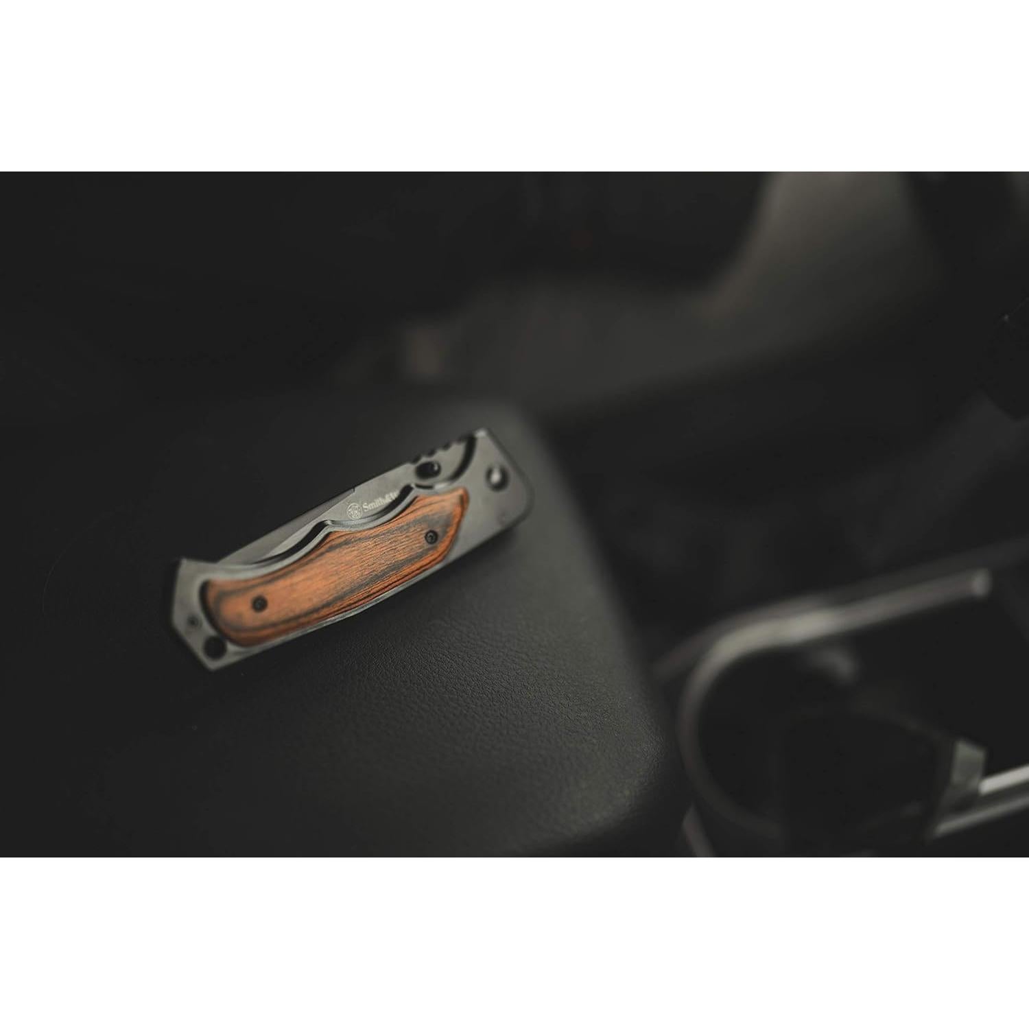 Cuchillo Plegable Smith & Wesson 21.6 cm Acero Inoxidable Madera