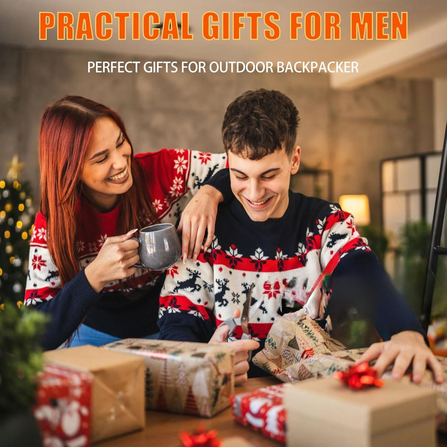 Paquete de 2 cuchillos de bolsillo GUANYISTO 10 cm acero inoxidable