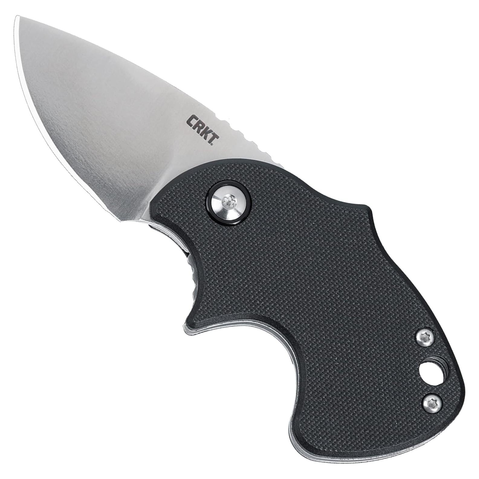 Cuchillo Plegable CRKT Orca 7930 con Hoja D2 y Mango de Nylon