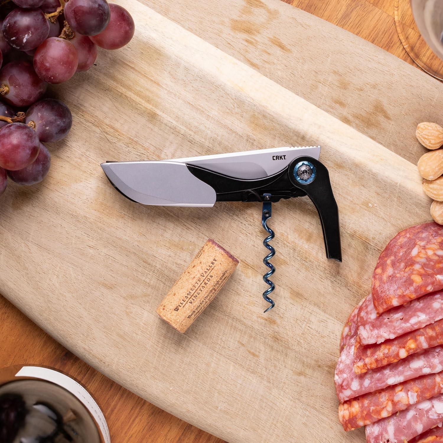 Cuchillo Plegable CRKT Fial EDC con Sacacorchos 5670