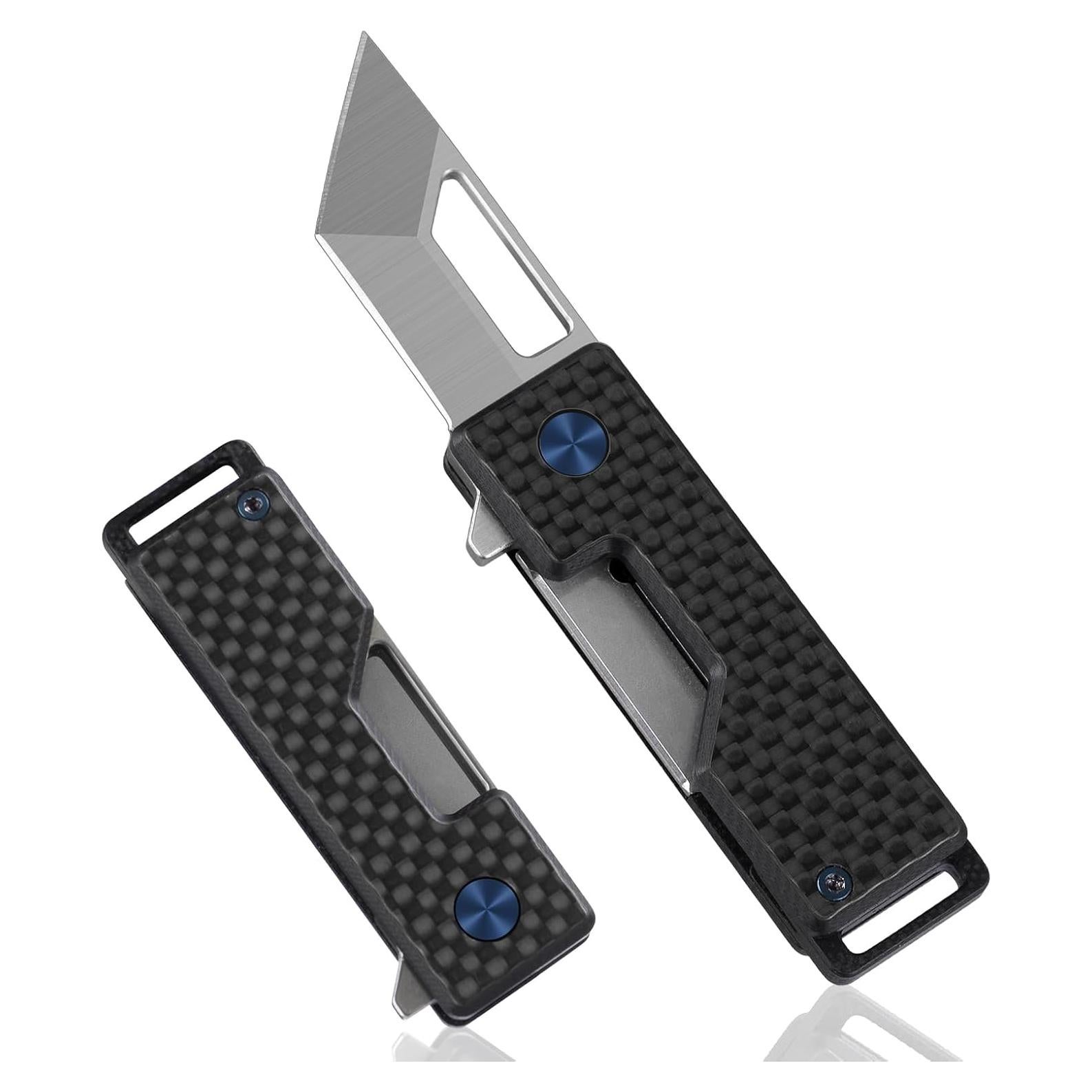 Cuchillo de bolsillo EDC Tops Home TH053, hoja Tanto 4.1 cm