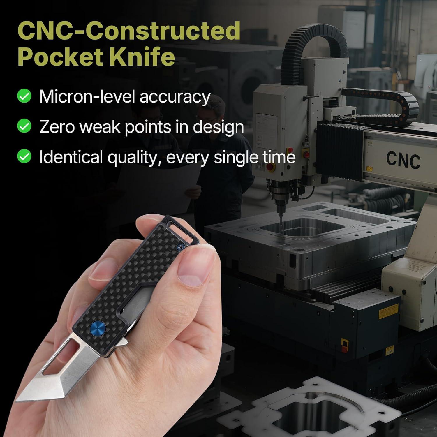 Cuchillo de bolsillo EDC Tops Home TH053, hoja Tanto 4.1 cm