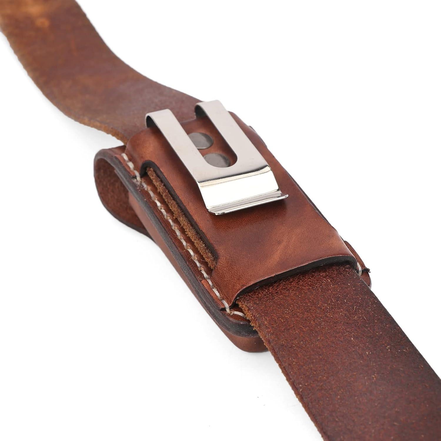 Funda de Cuchillo de Cuero Tourbon para Cinturón 10.4 cm