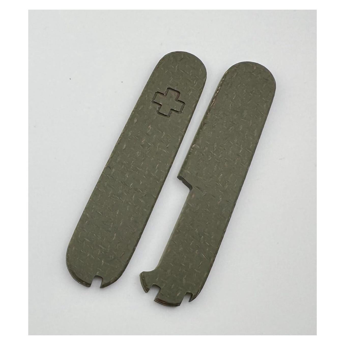 Cubiertas de Reemplazo Victorinox 91mm Micarta Verde Ejército