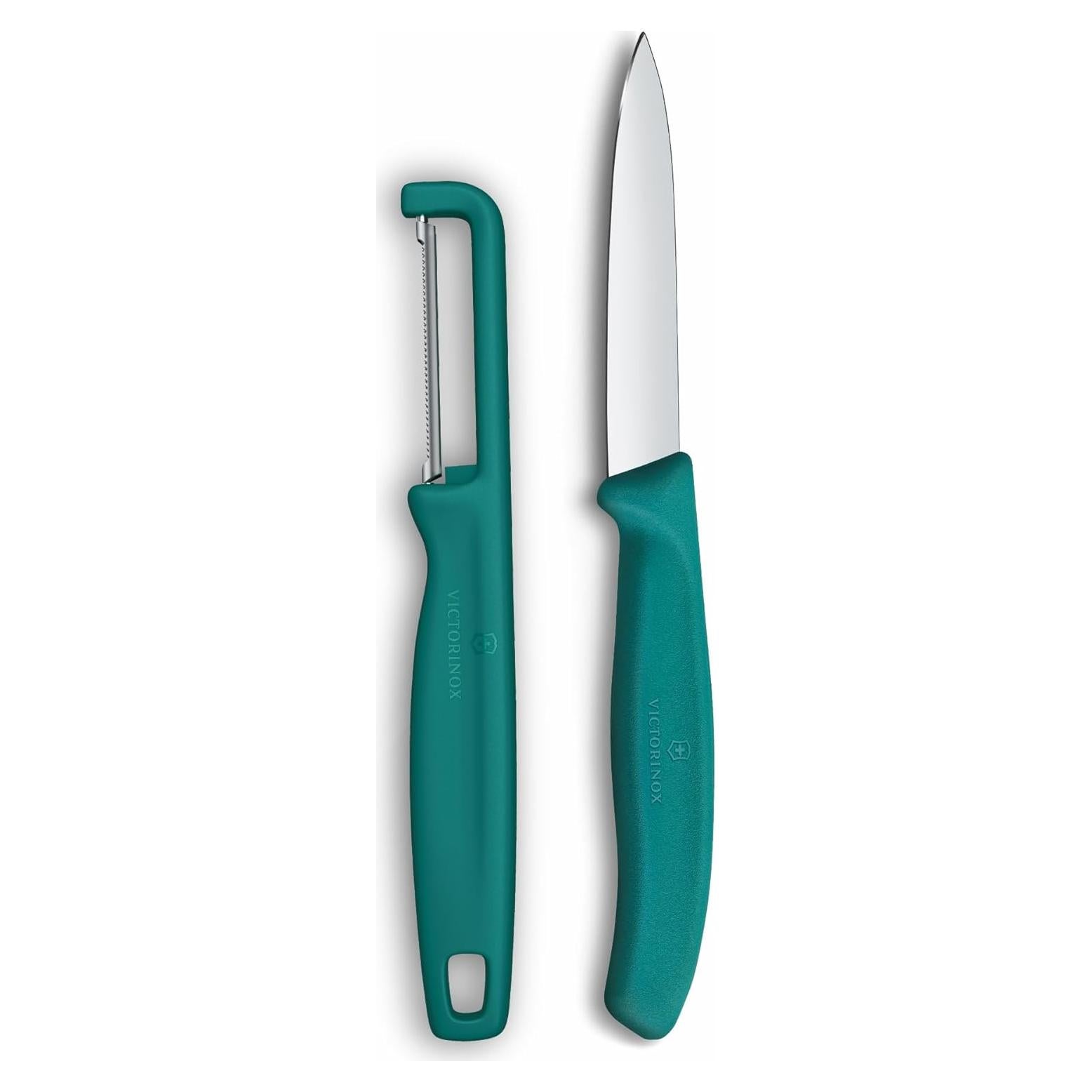 Set de Cuchillos de Pelar Victorinox Swiss Classic 2 Piezas Verde